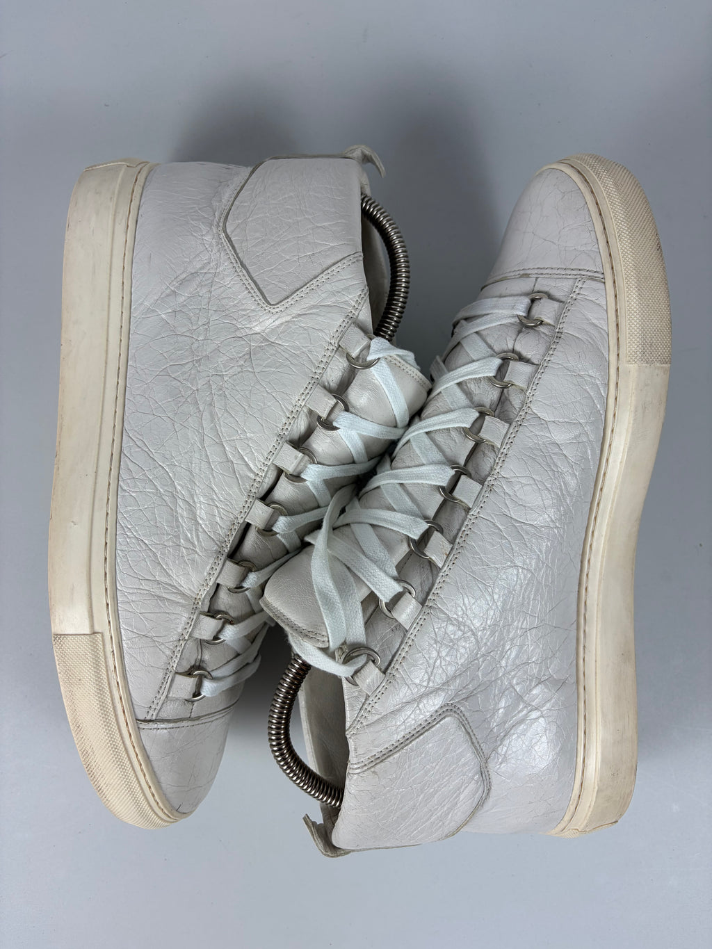 Balenciaga arena high tops - eu 43 - white