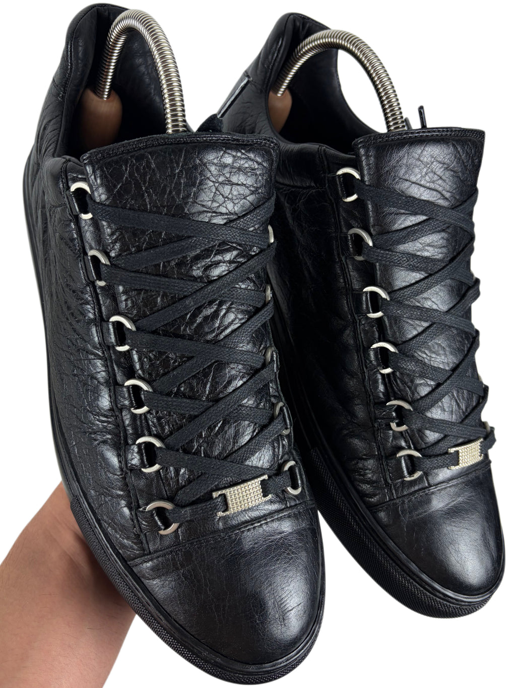 Balenciaga arena low - eu 44 / us 11 - black
