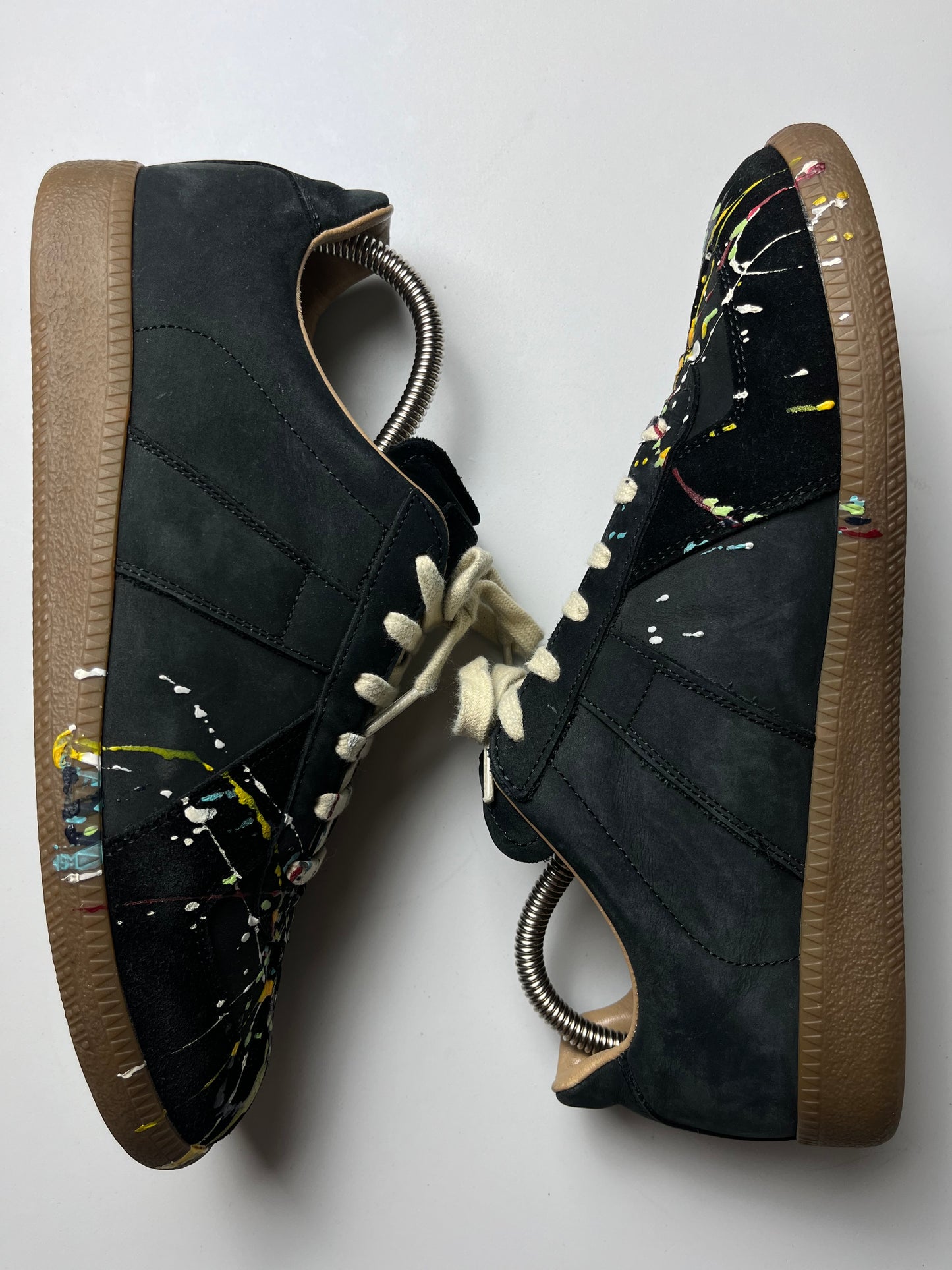 Maison Margiela paint splatter gats - EU 41 - black