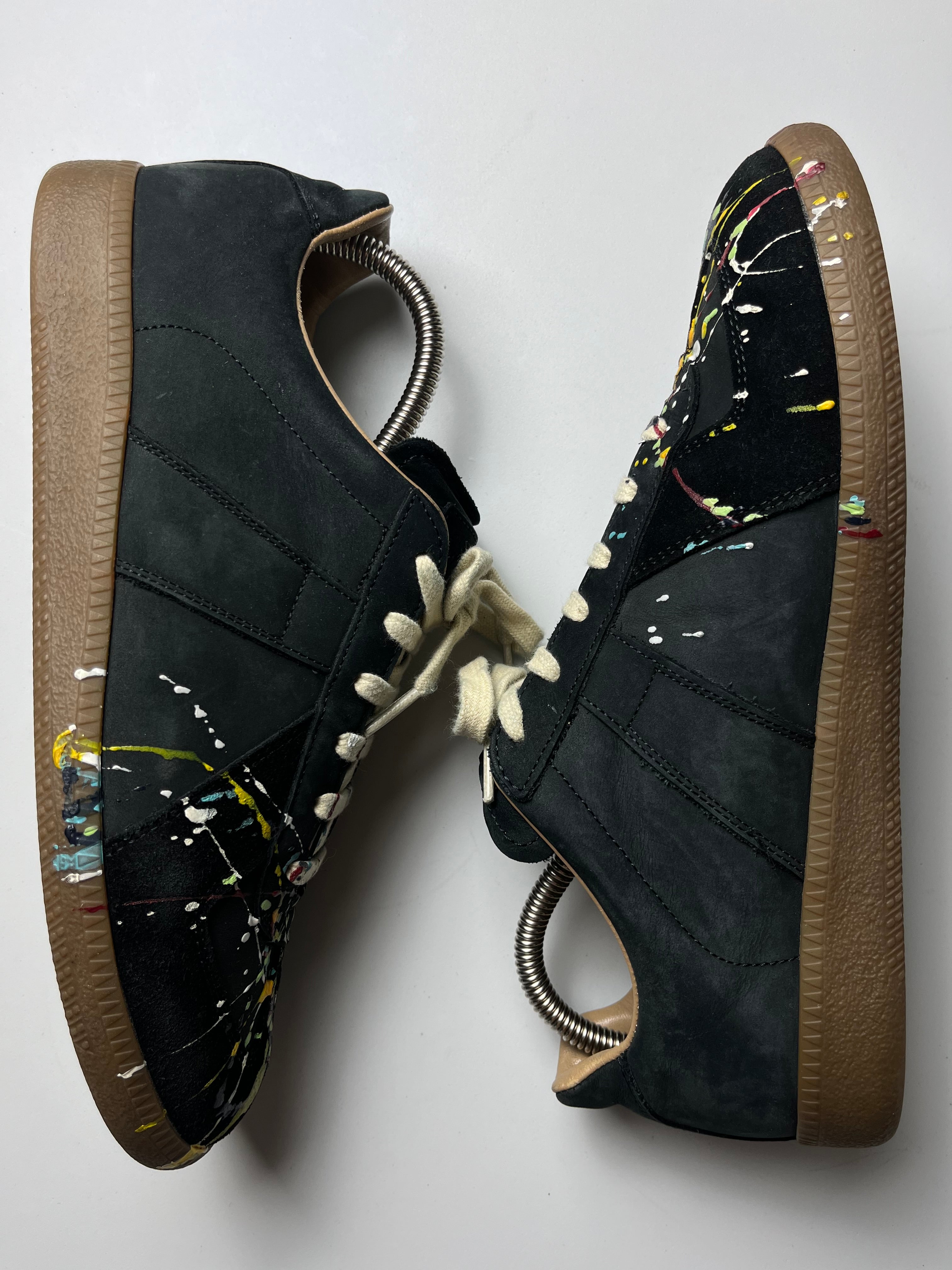 Maison Margiela paint splatter gats - EU 41 - black