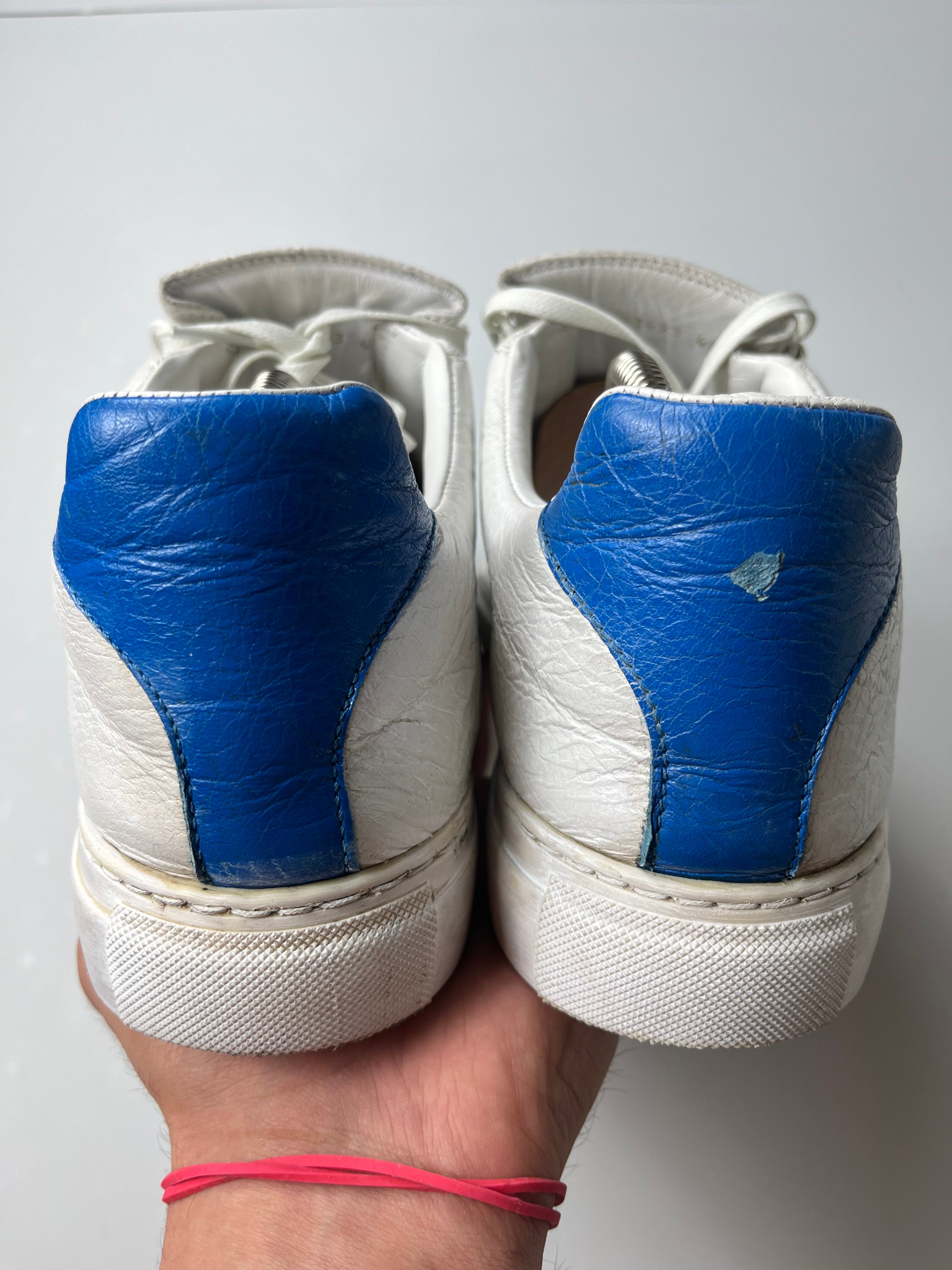 Balenciaga arena low - Eu 43 - white / blue