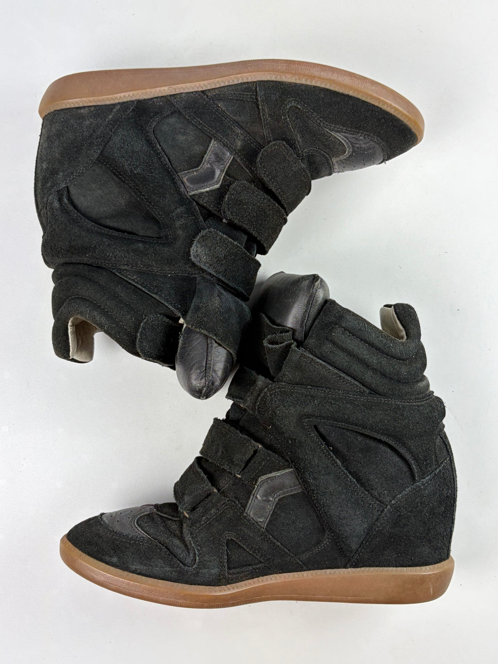 Isabel Marant Bekett wedge sneakers - eu 40 - black