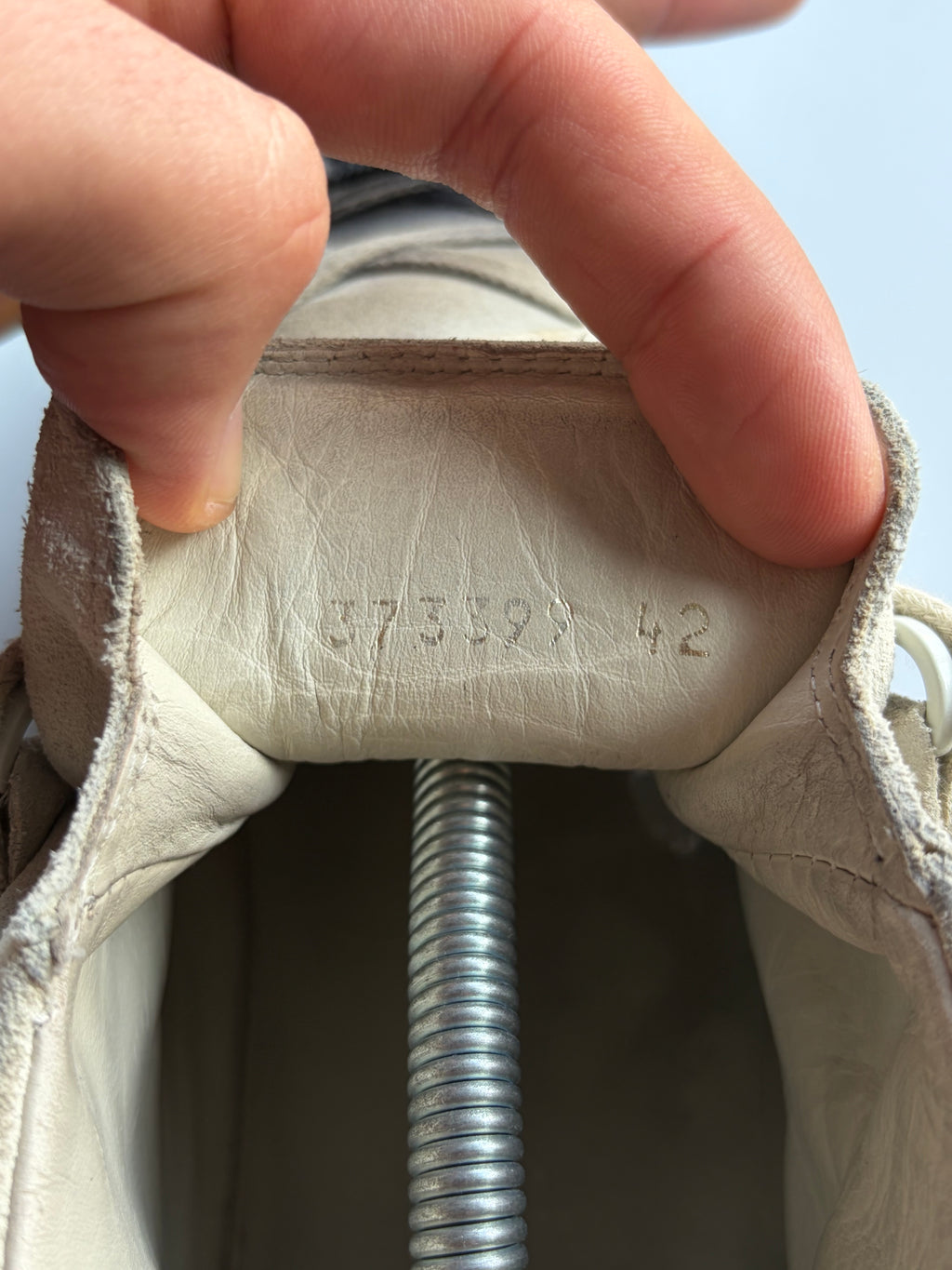 Balenciaga arena white gradient high tops - eu 42 - CHECK PICS !