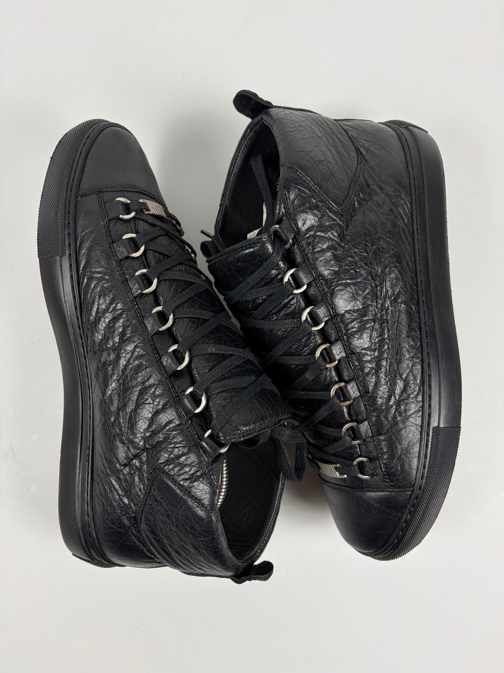 Balenciaga arena high tops - eu 42 / us 9 - black