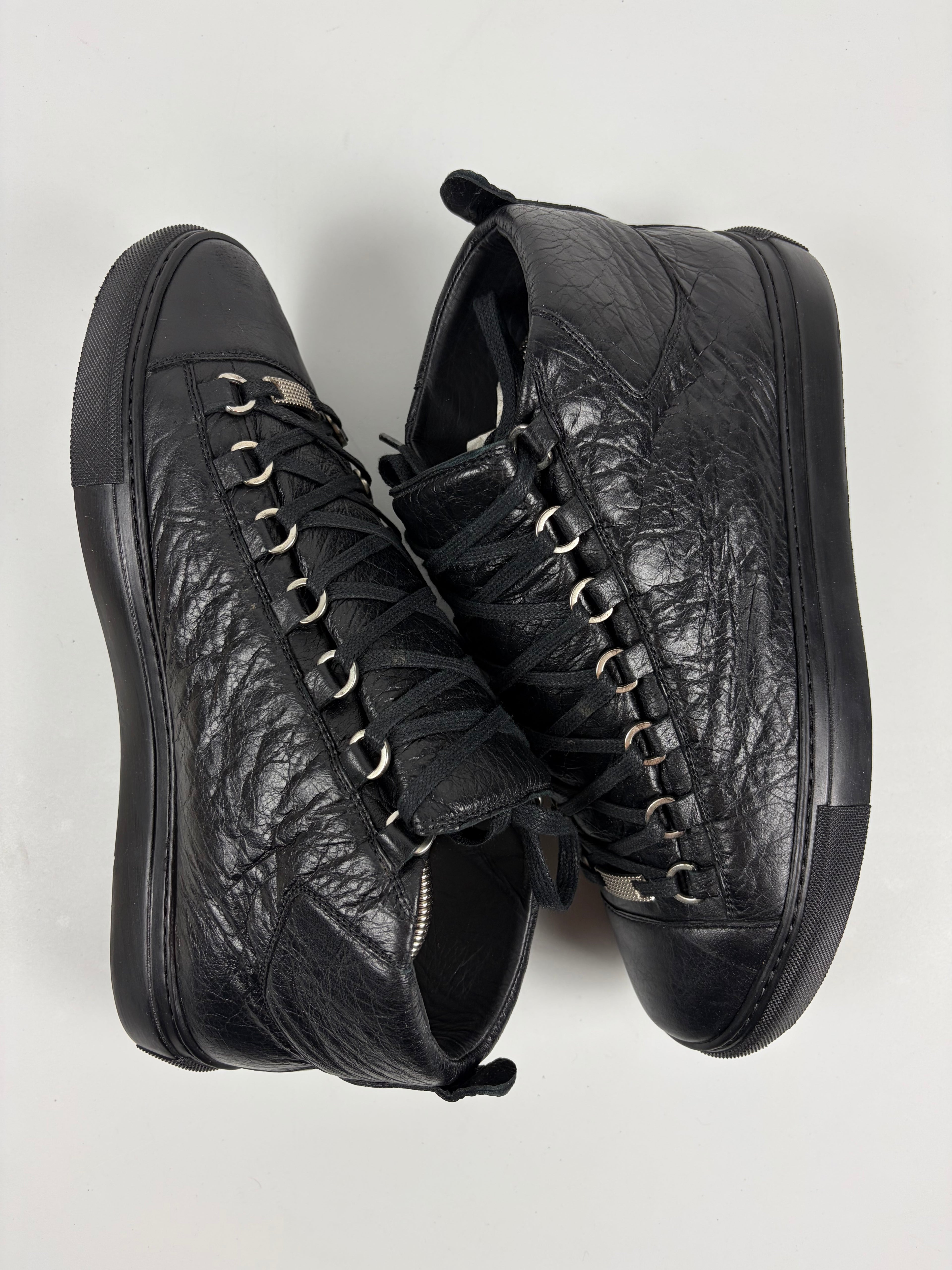 Balenciaga arena high tops - eu 42 / us 9 - black