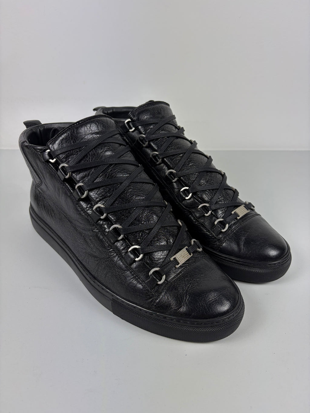 Balenciaga arena high tops - eu44/us11 - black