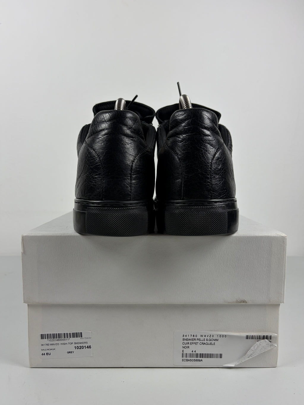 Balenciaga arena low - eu 44 / us 11 - black
