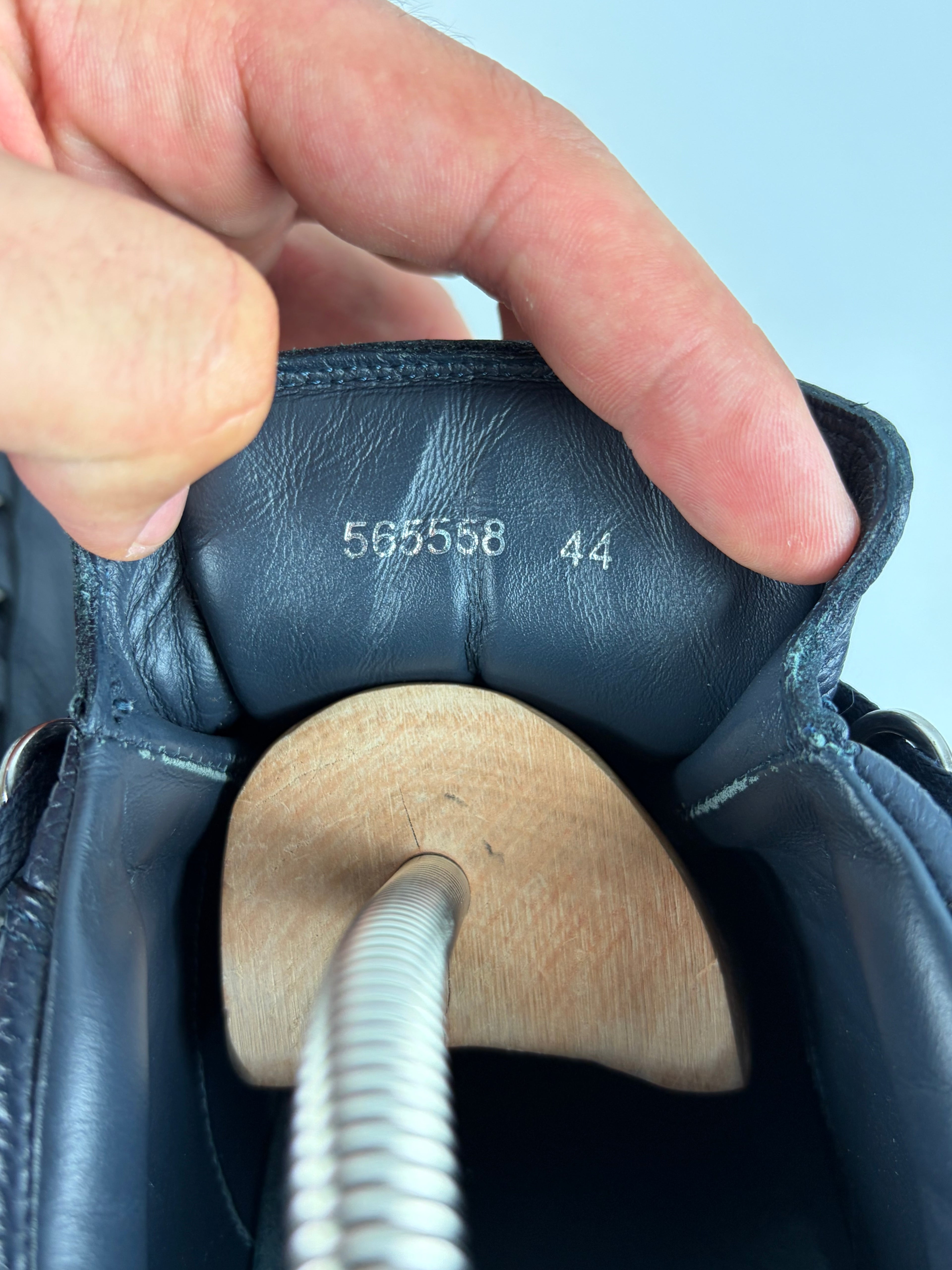 Balenciaga arena low - eu 44 / us 11 - navy blue