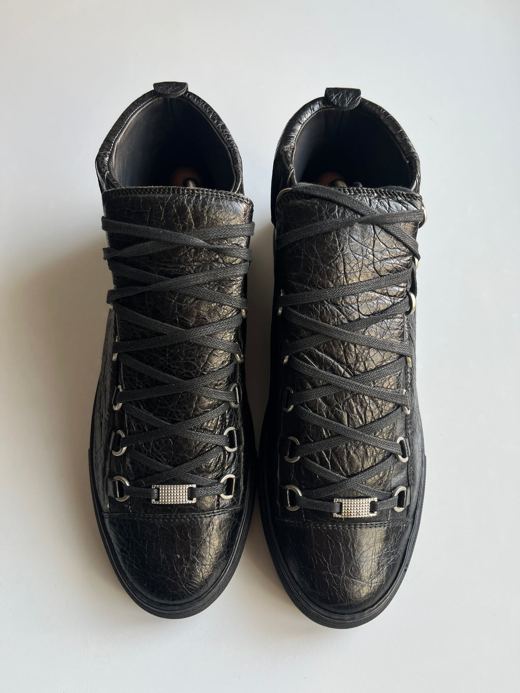Balenciaga arena high top - eu 44 - black