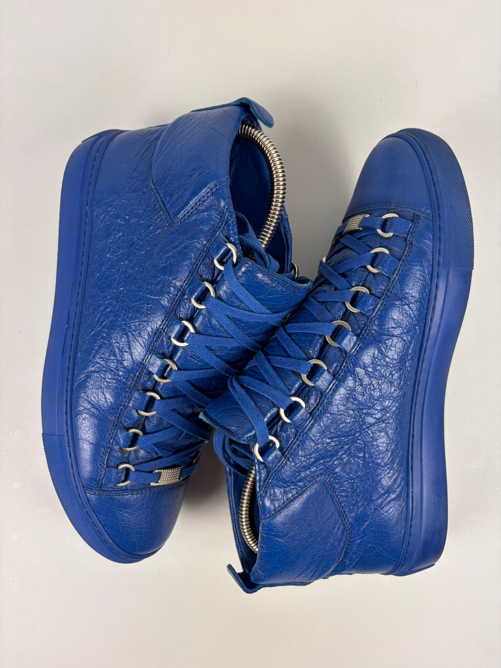 Balenciaga arena high tops - eu 40 / us 7 - blue