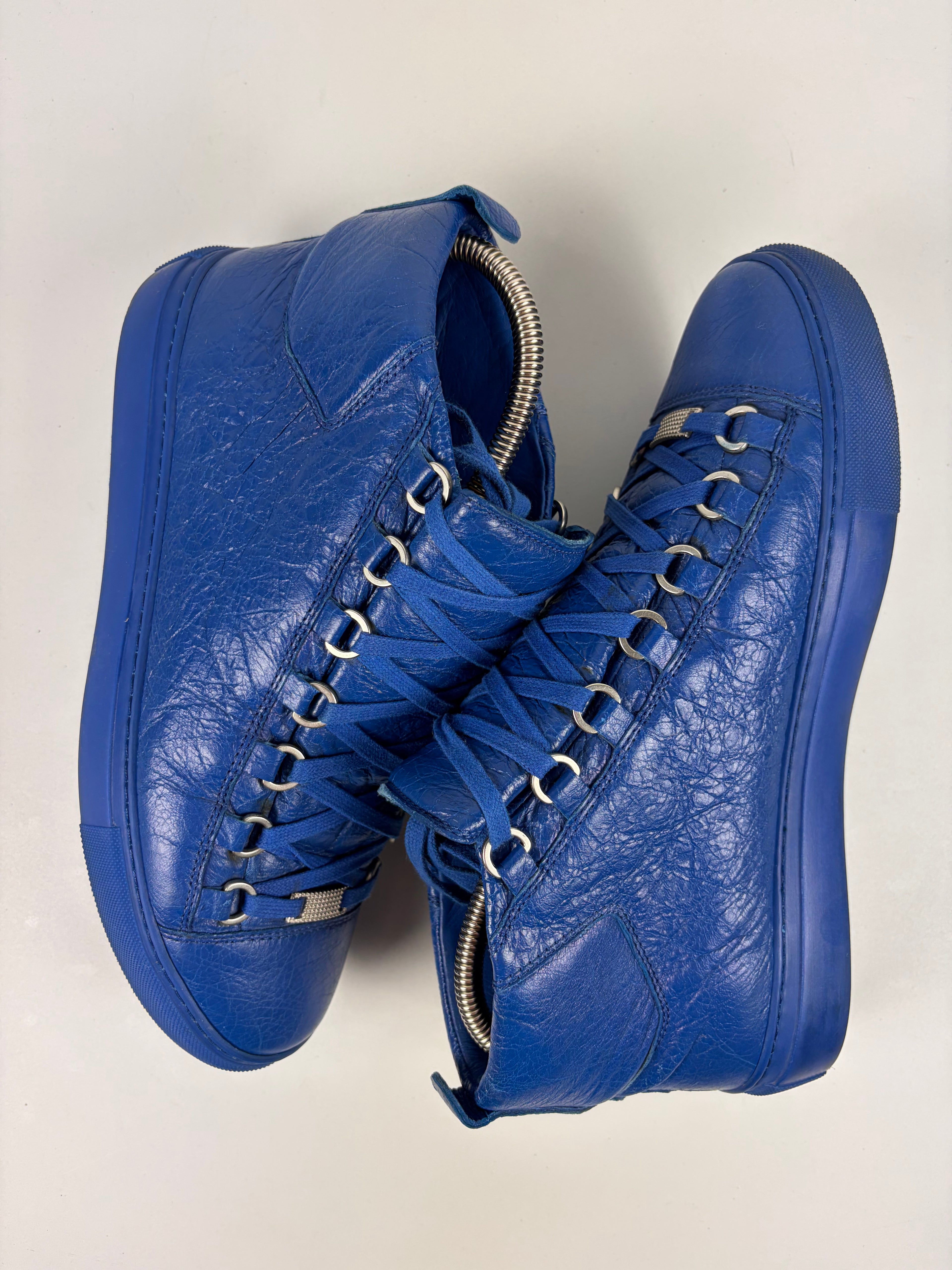 Balenciaga arena high tops - eu 40 / us 7 - blue