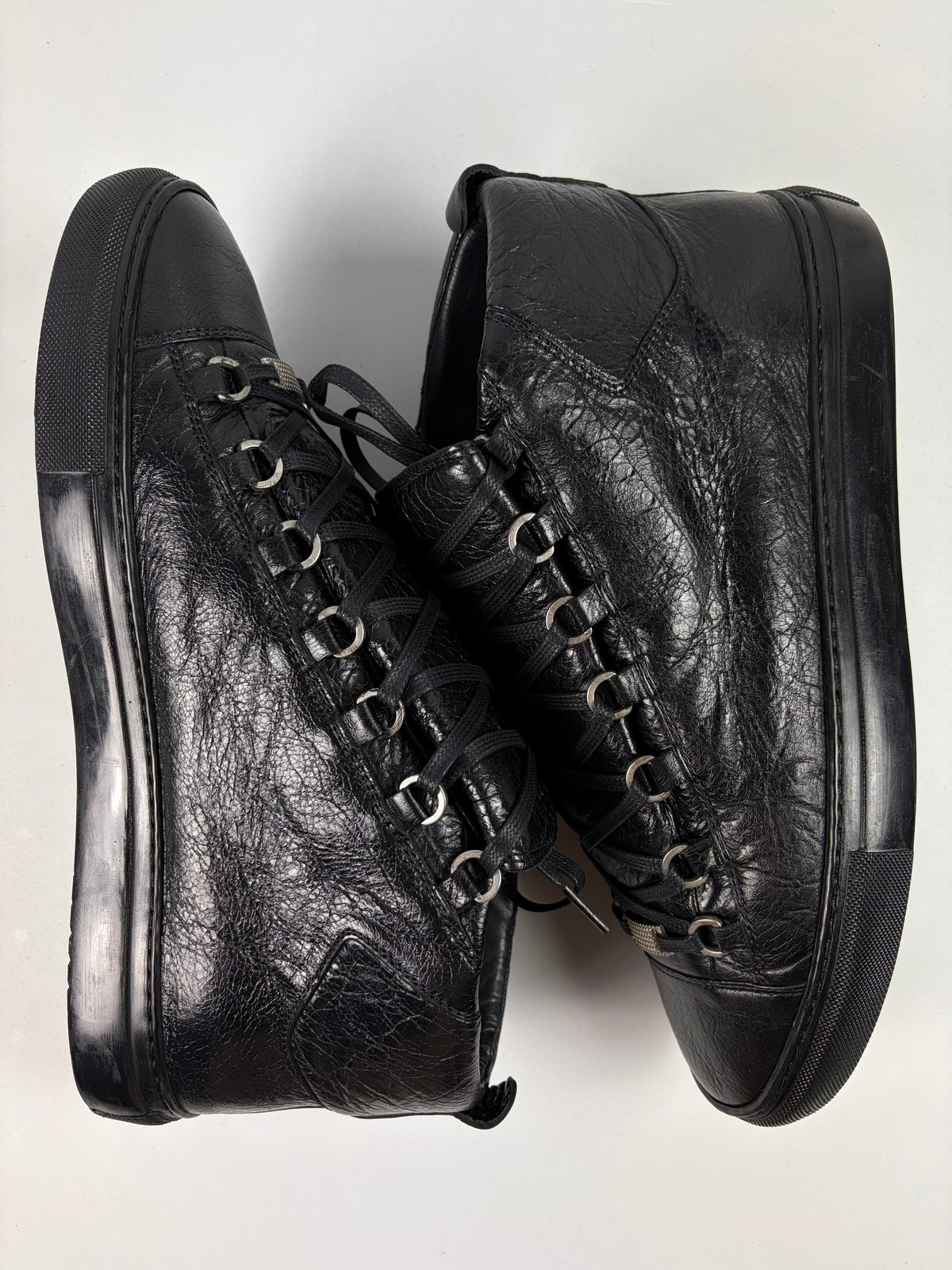 Balenciaga arena high tops - eu 43 / us 10 / uk 9 - black