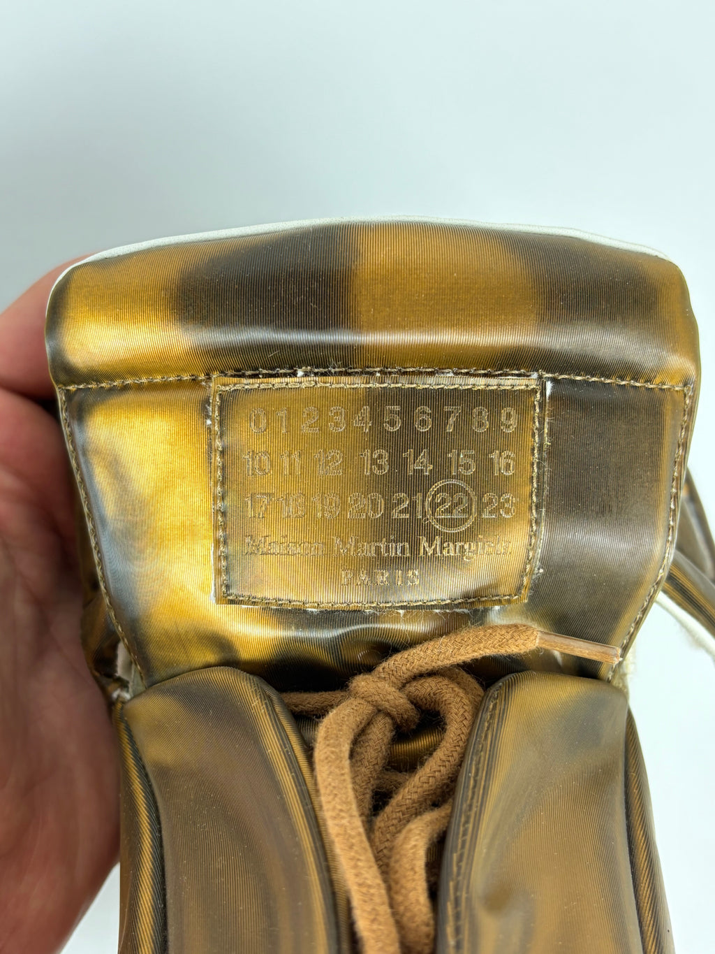 2015 Maison Margiela ‘GOLD’ future - eu 43