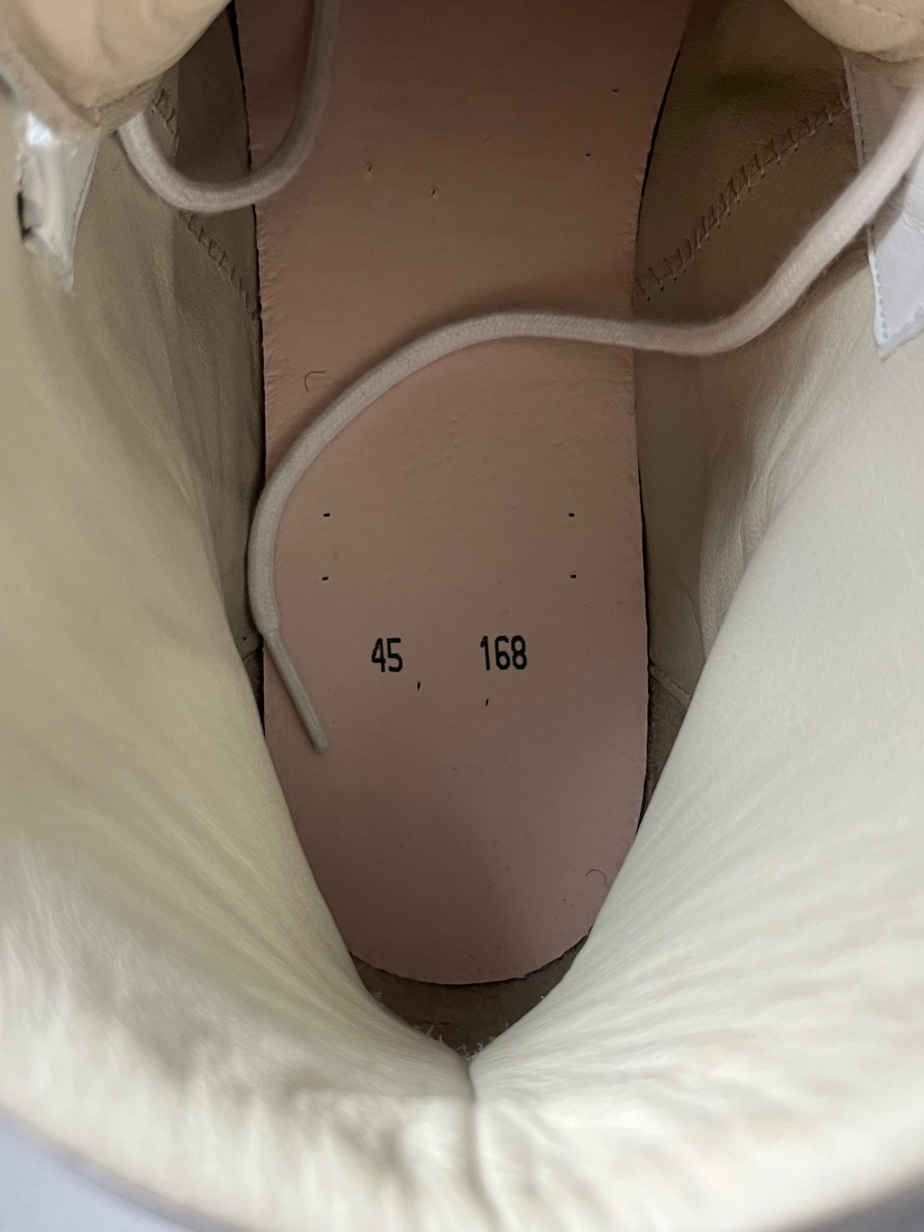 2015 deadstock Maison Margiela Future high top - Eu 45 - white