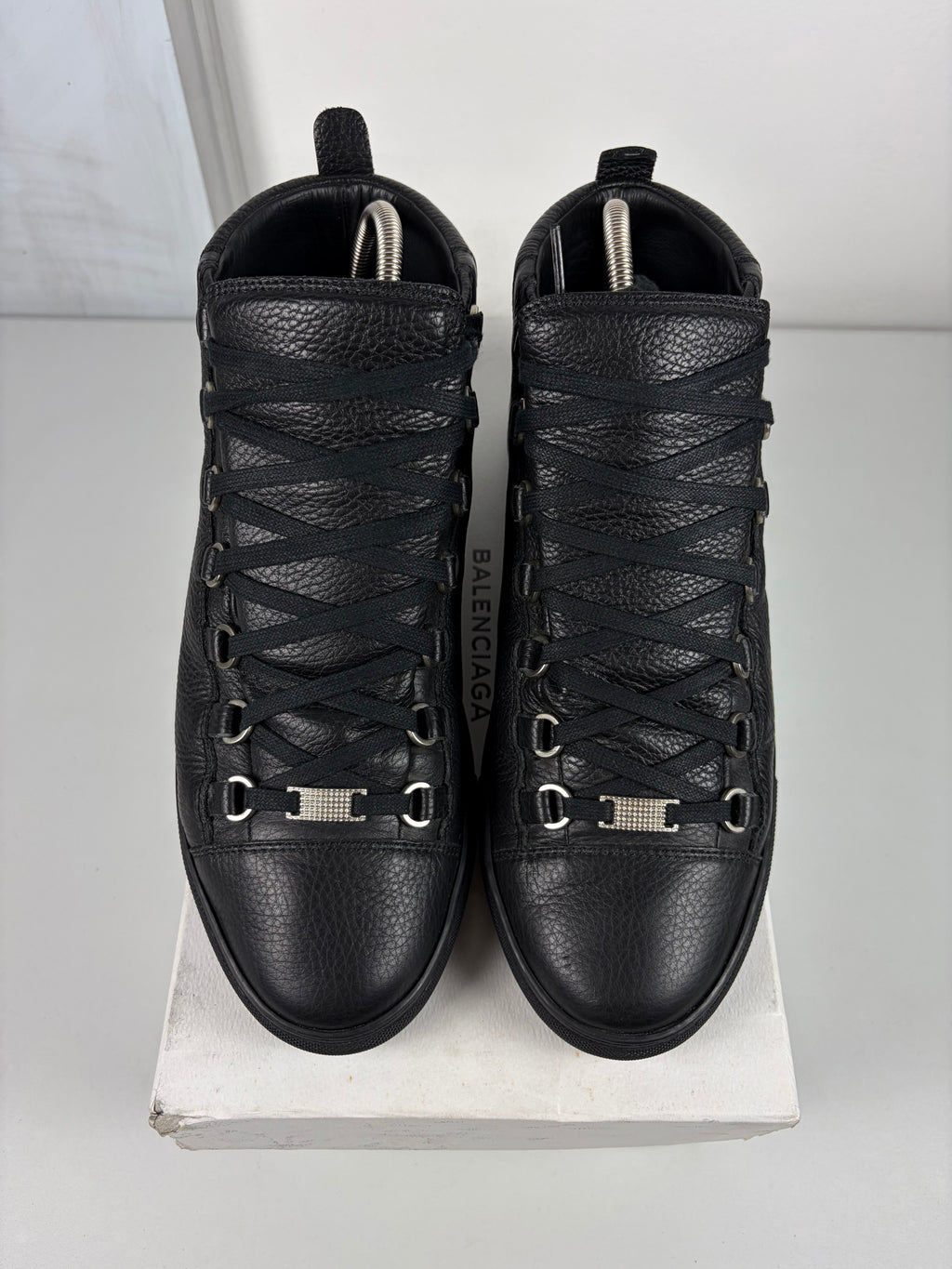 Balenciaga arena high tops - eu 42 / us 9 - black