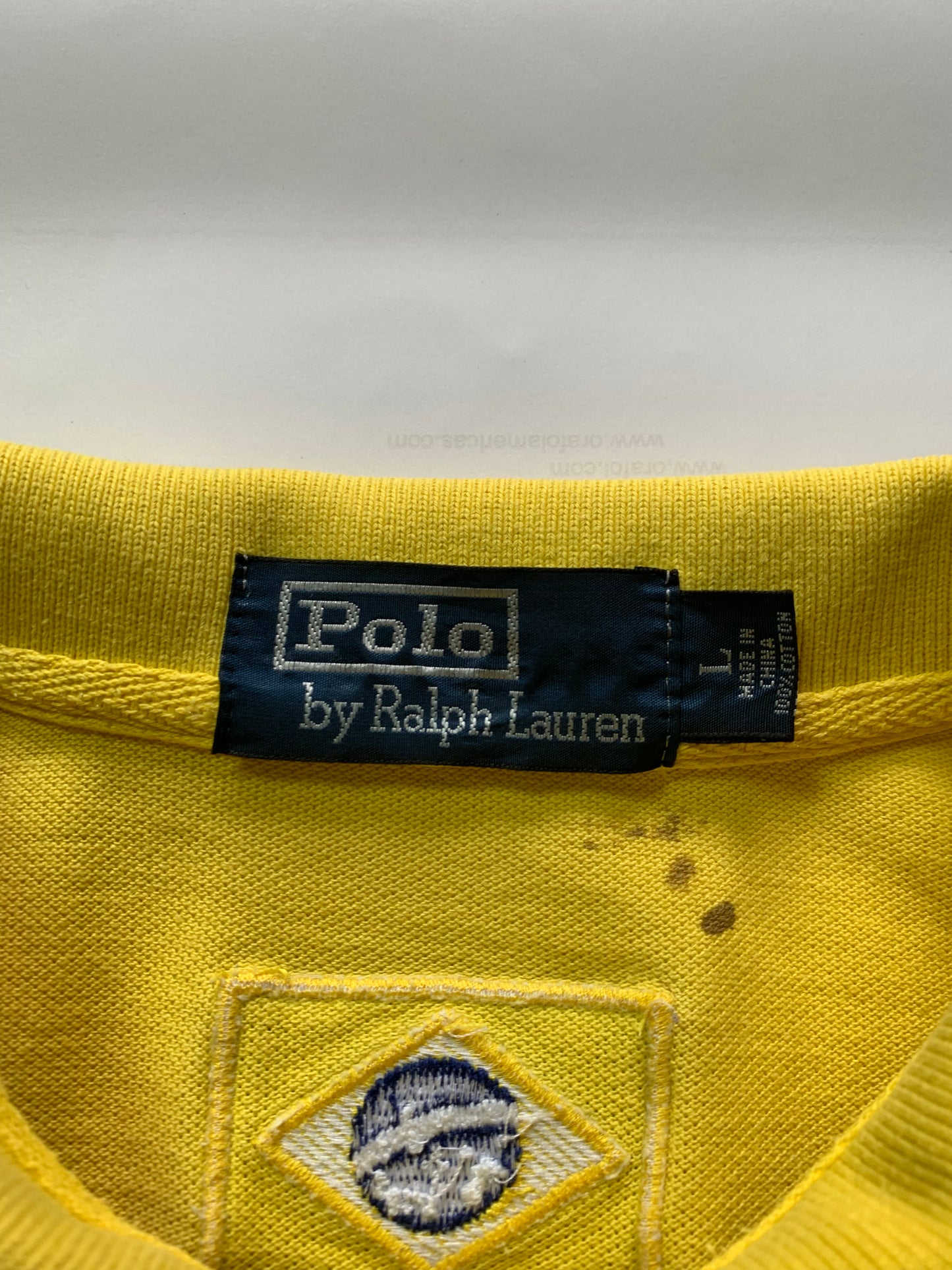RL ‘BRAZIL’ POLO T-SHIRT (L)