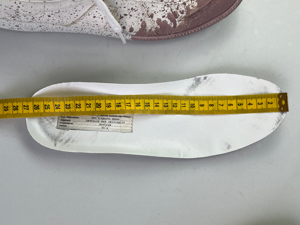 Maison Margiela pink paint splatter - Eu 41 - white & pink