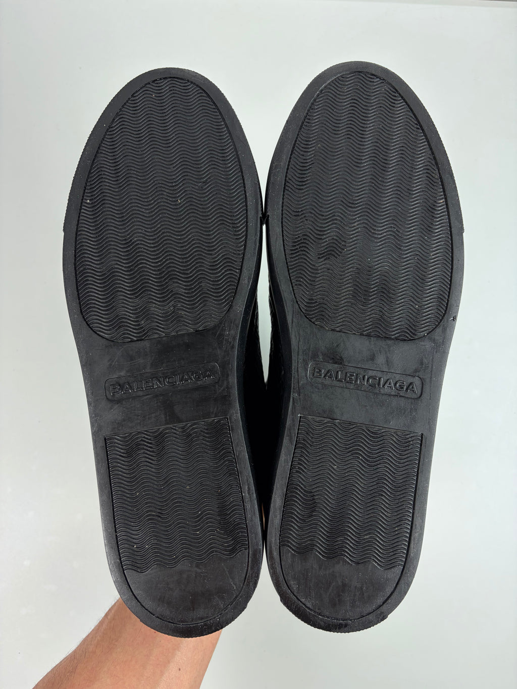 Balenciaga arena high tops - eu 41 / us 8 - black