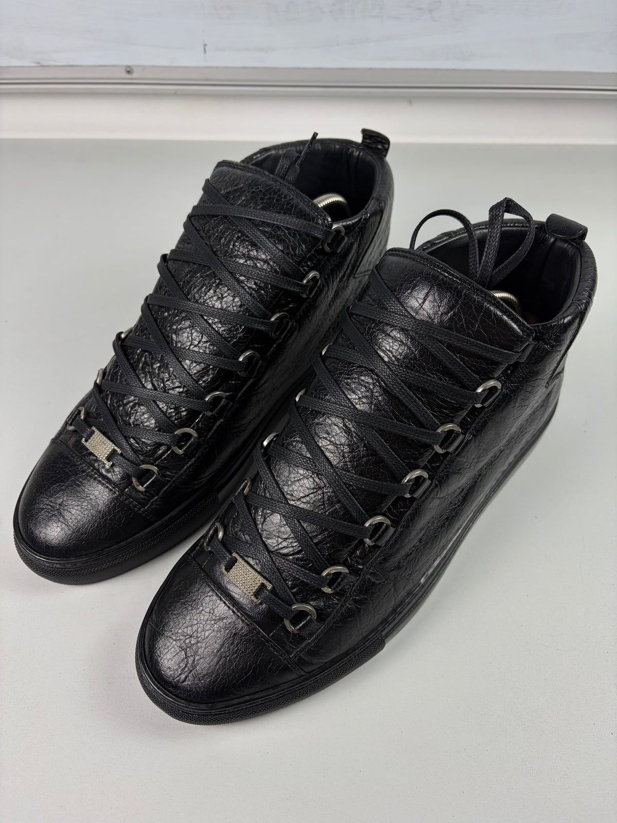 Balenciaga arena high tops - eu 43 / us 10 / uk 9 - black