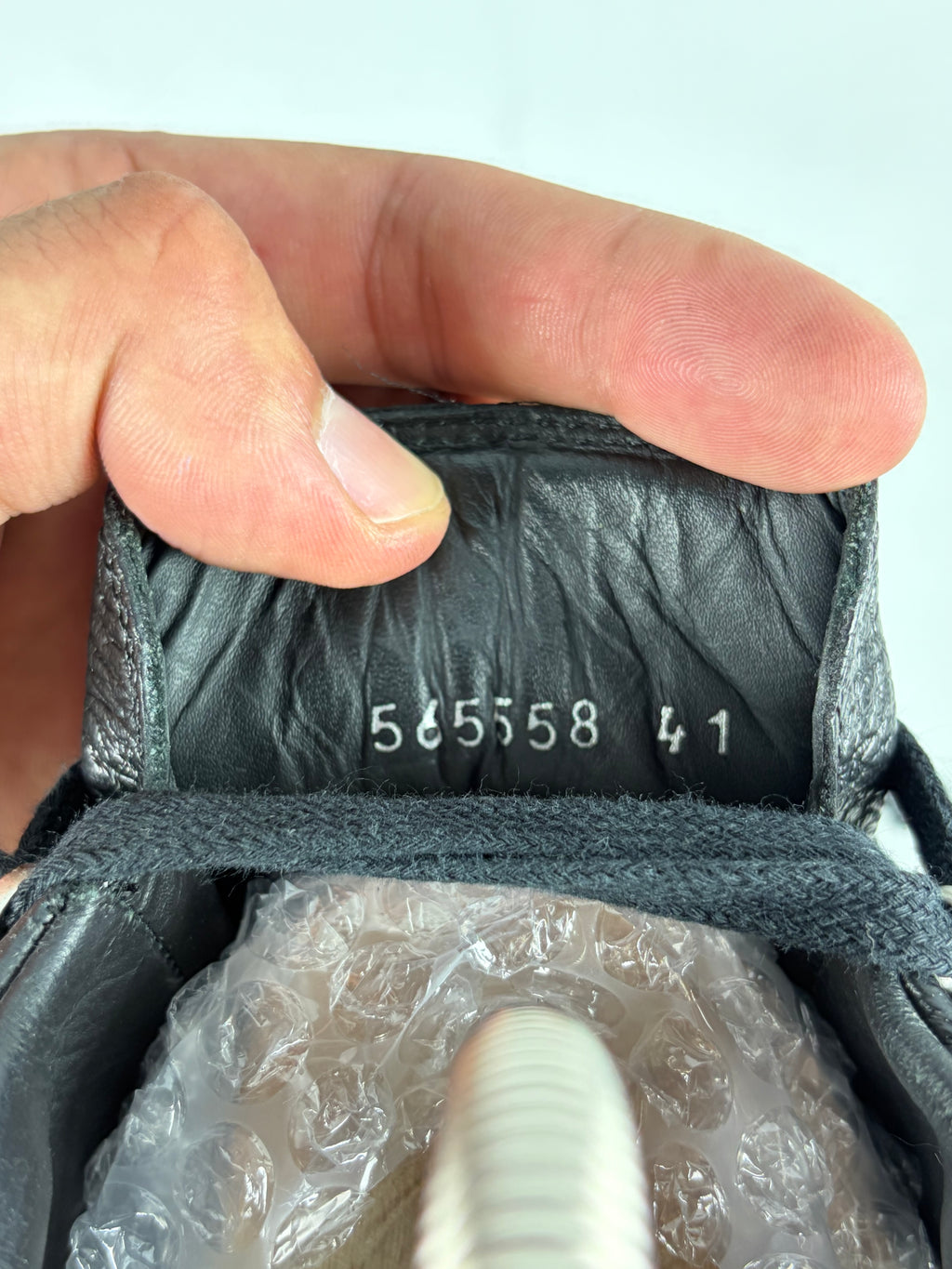 Balenciaga arena low - eu 41 / us 8 - black
