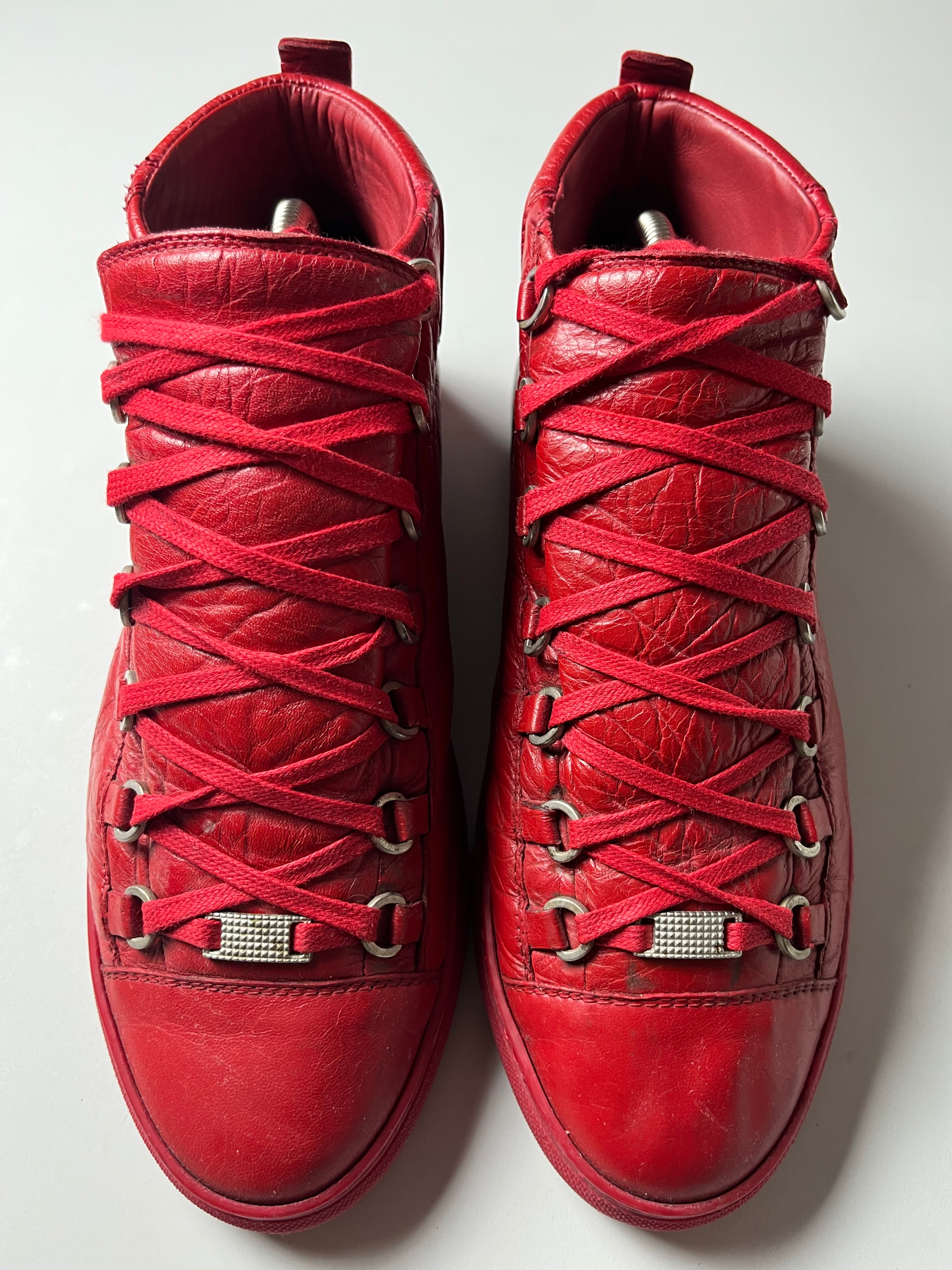 Balenciaga arena high top - Eu 41 - red
