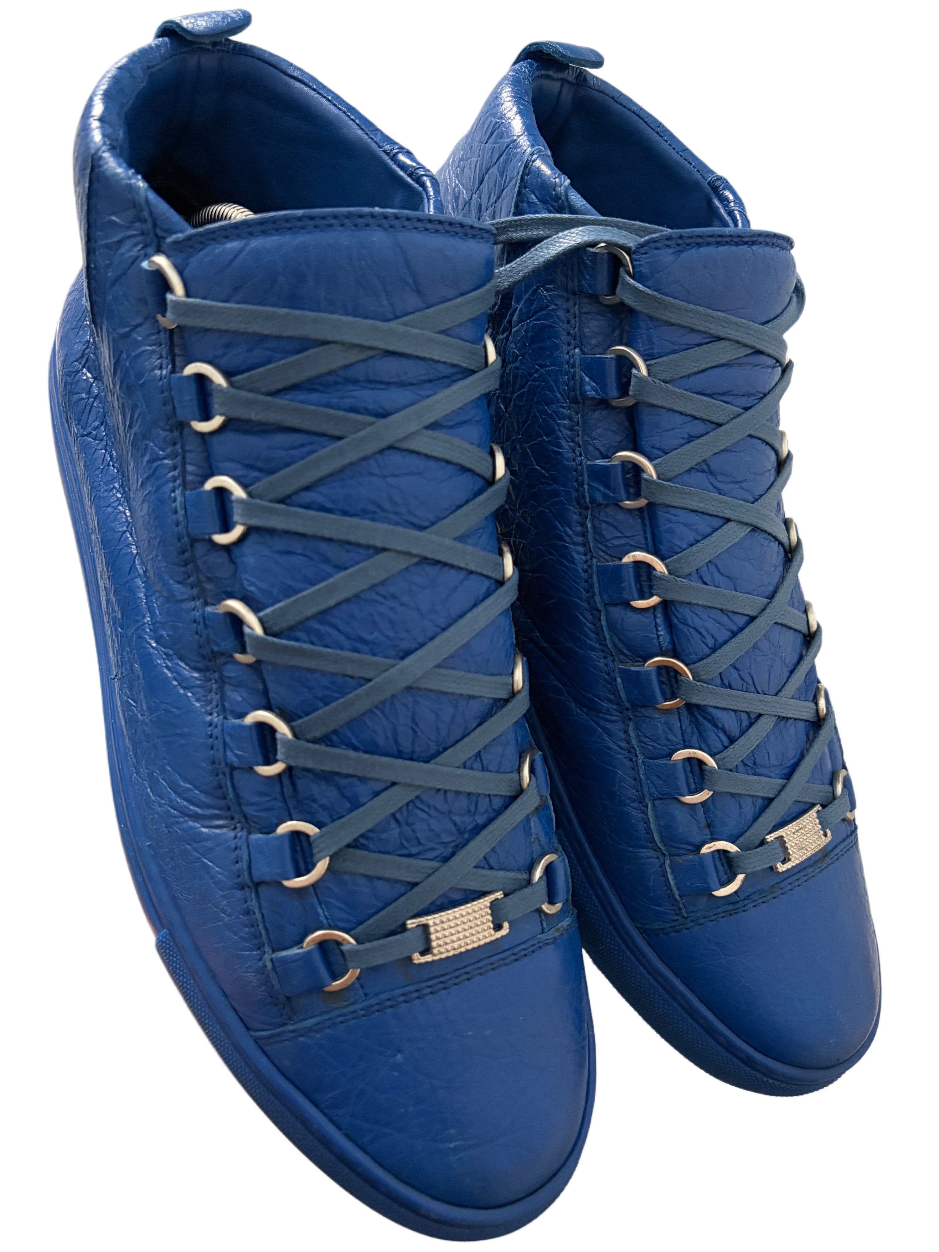Balenciaga arena high tops - eu 42 - blue