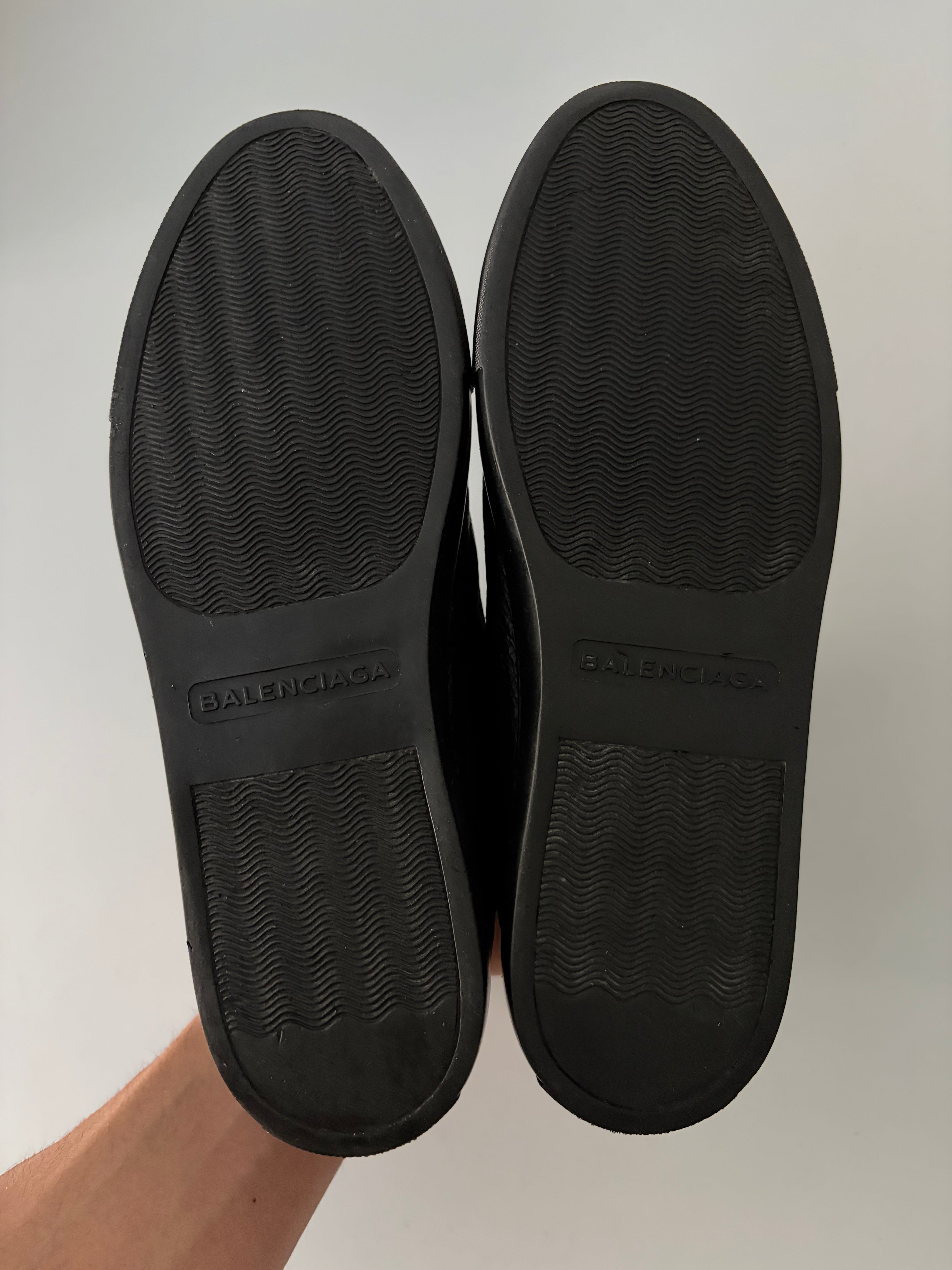 Balenciaga arena black high tops - eu 41 - black