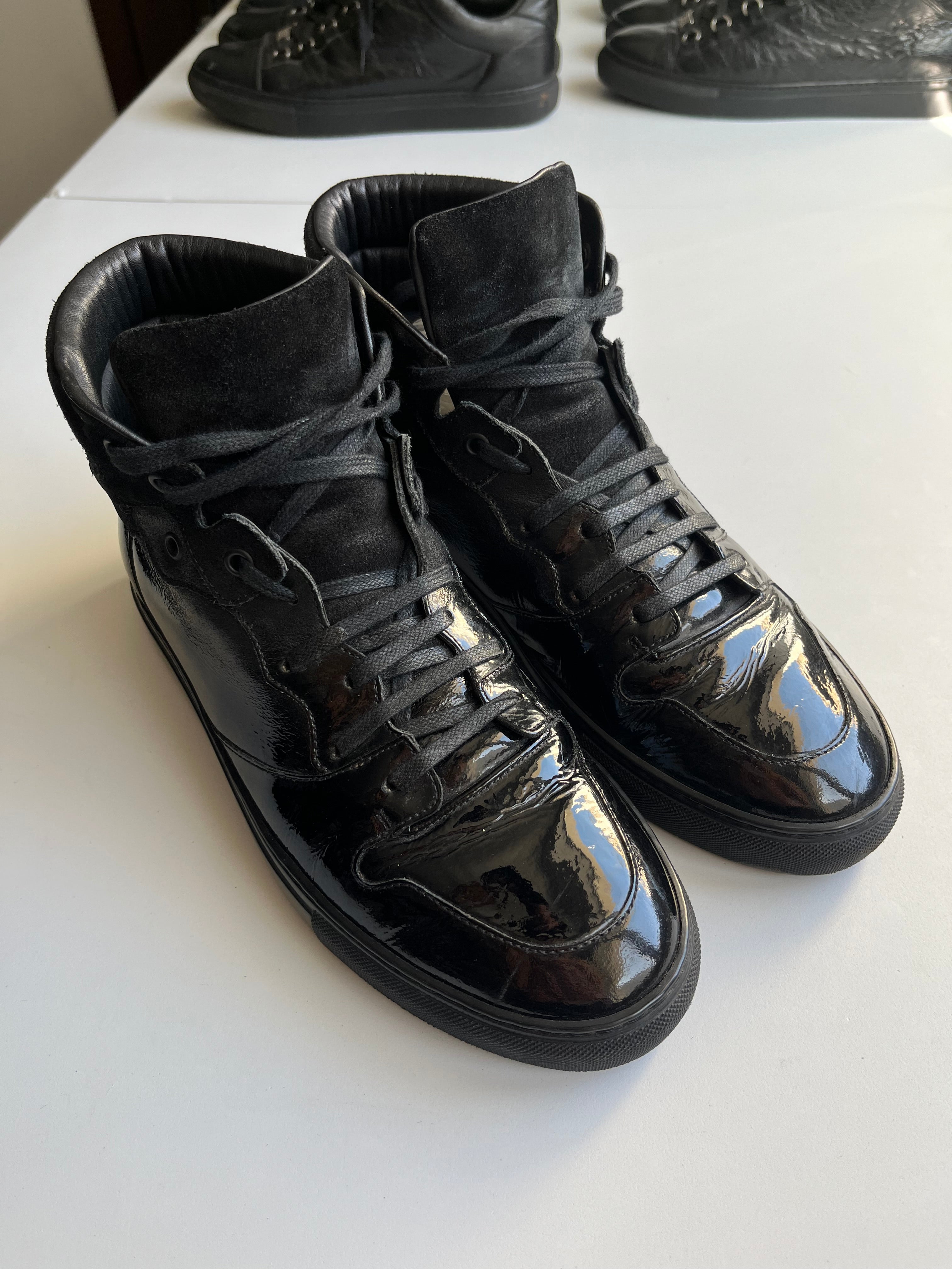 Balenciaga high top black gradient - eu 41 - black