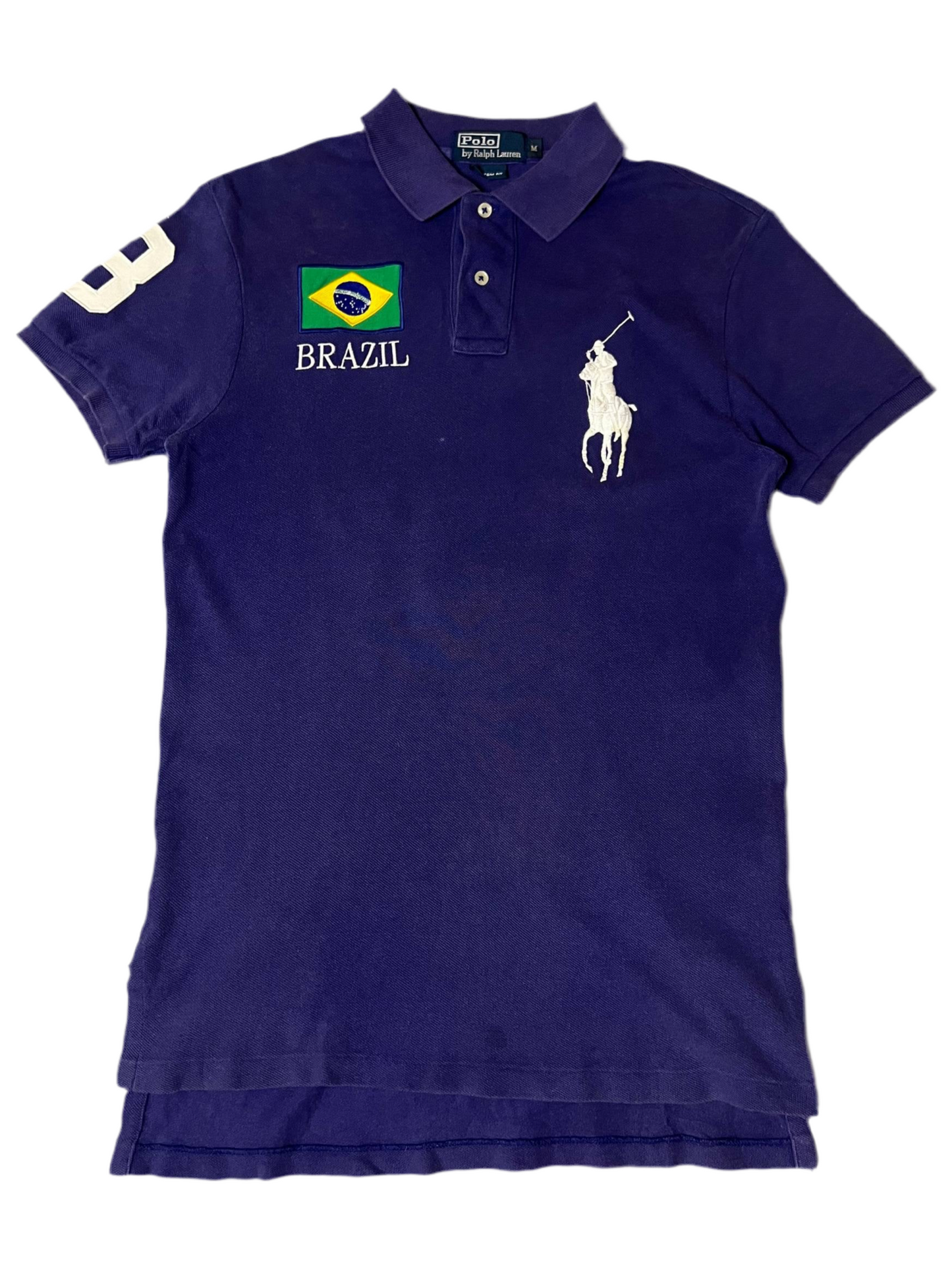 RL ‘BRAZIL’ POLO T-shirt (M)