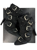 2009 BALMAIN x Giuseppe Zanotti suede ankle boots - eu 39 / us 7