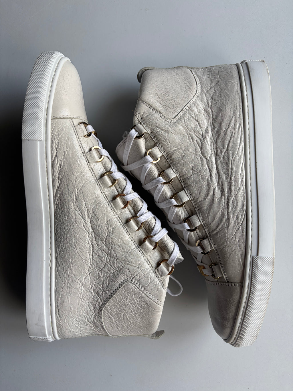 Balenciaga arena high tops - eu 41 - white