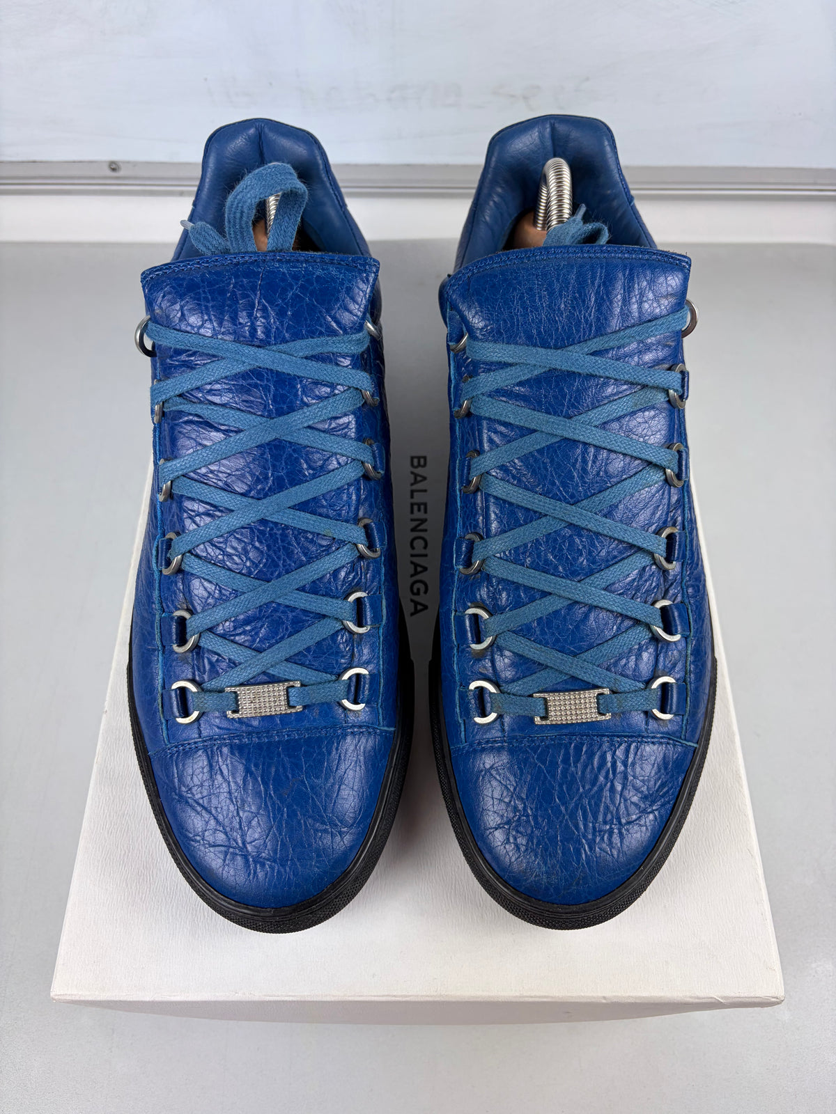 Balenciaga arena low - eu 43 / us 10 / uk 9 - blue