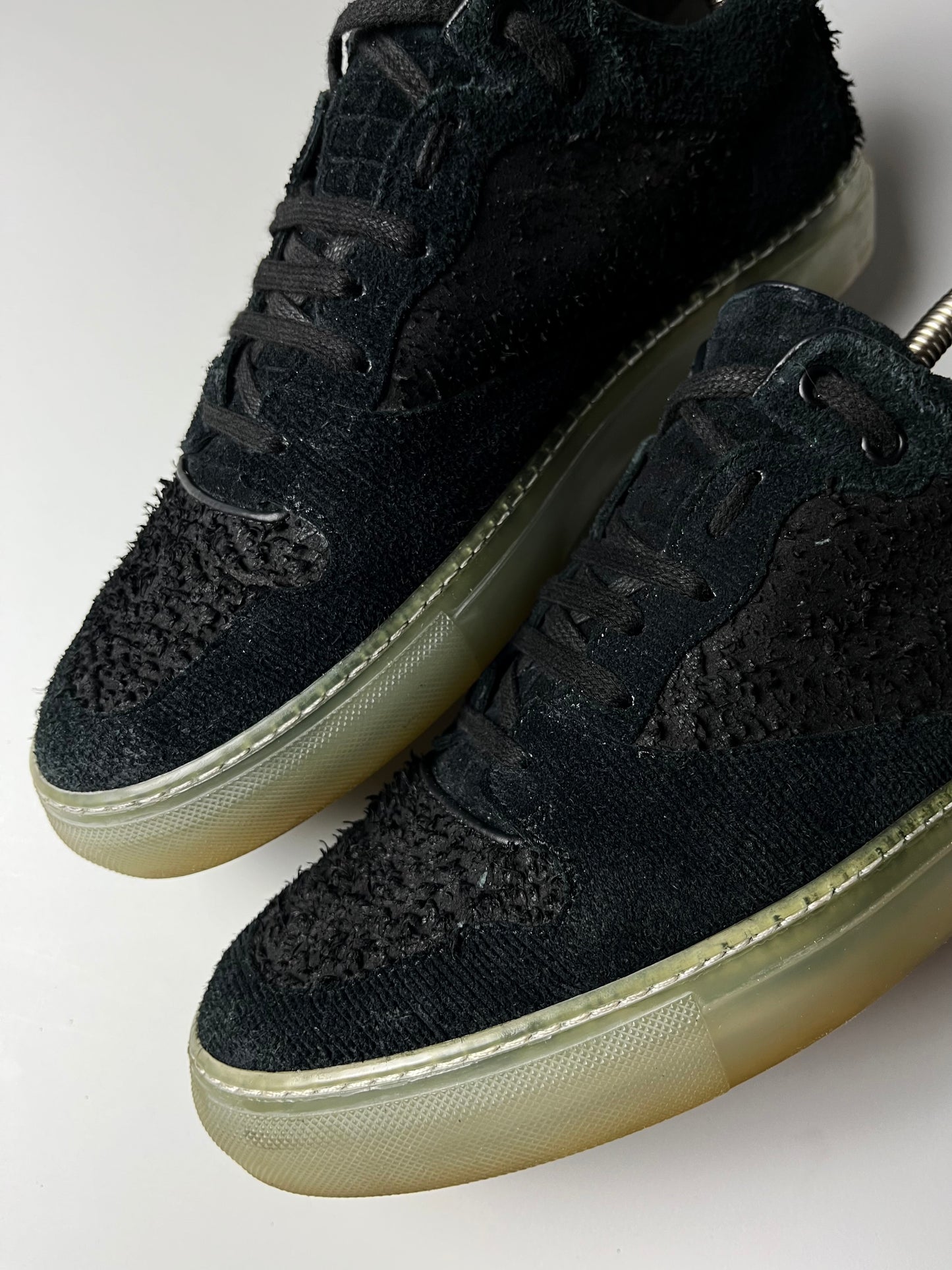 Balenciaga low Corduroy Distressed - EU 40 - black