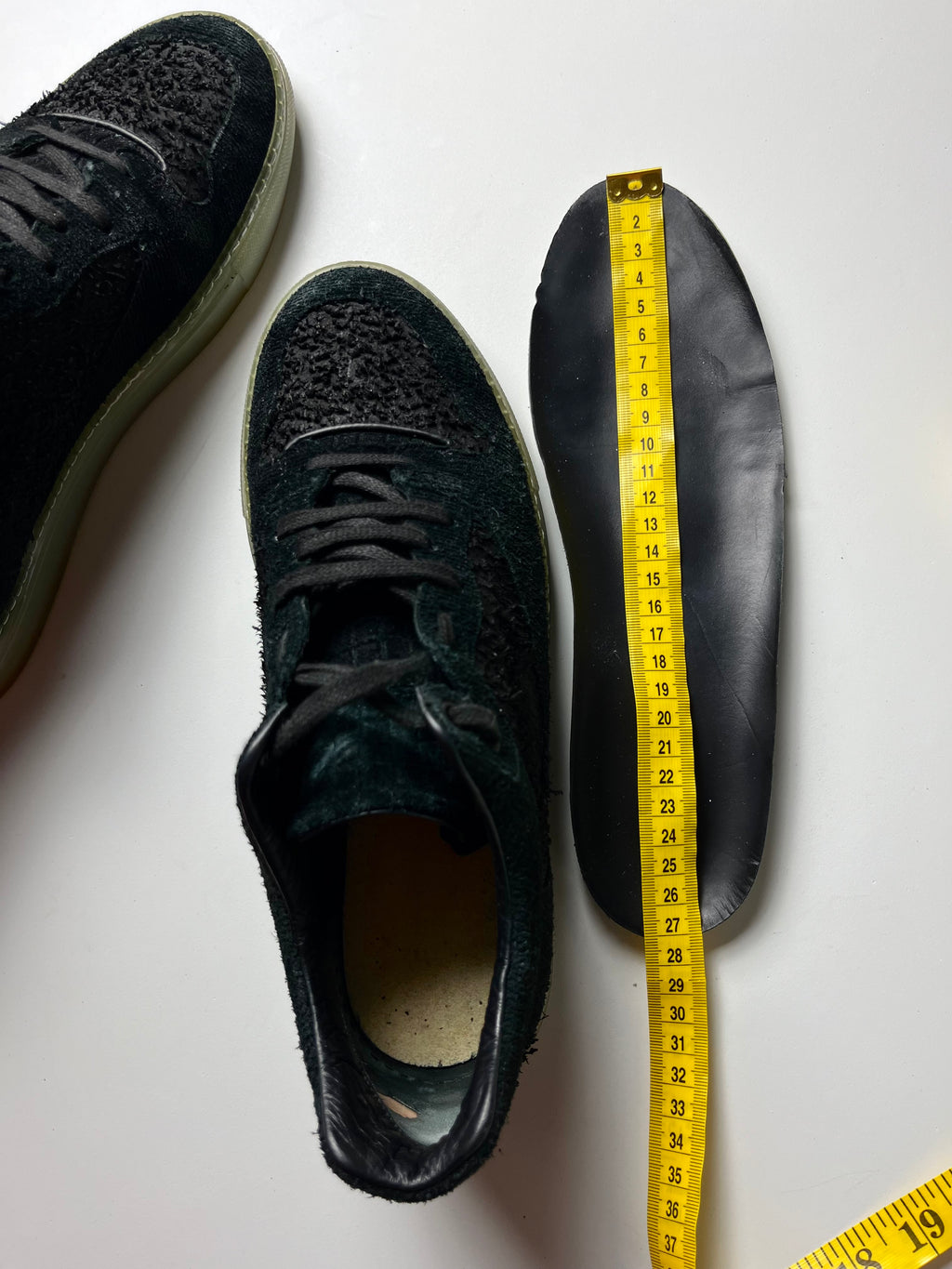 Balenciaga low Corduroy Distressed - EU 40 - black