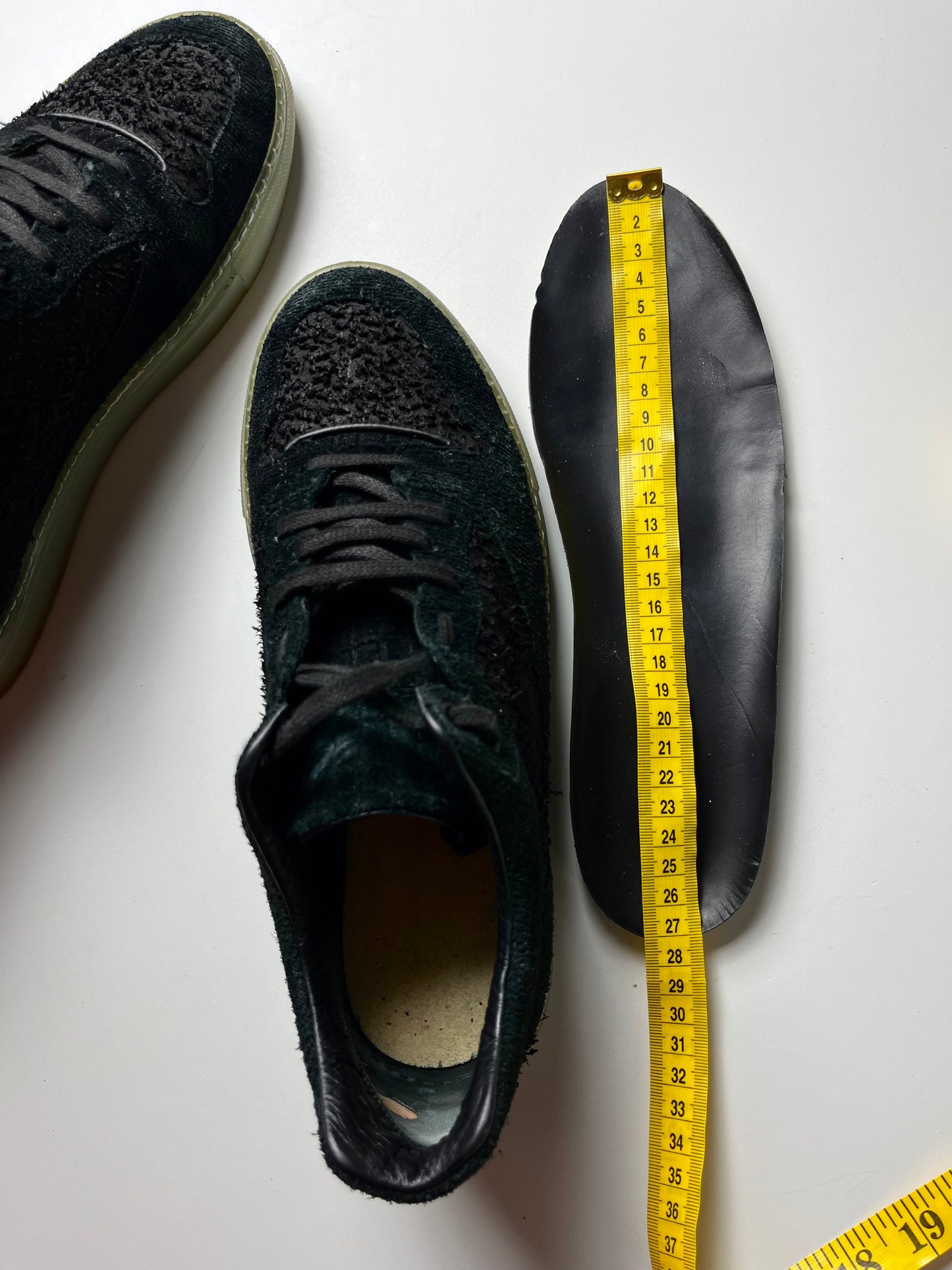 Balenciaga low Corduroy Distressed - EU 40 - black