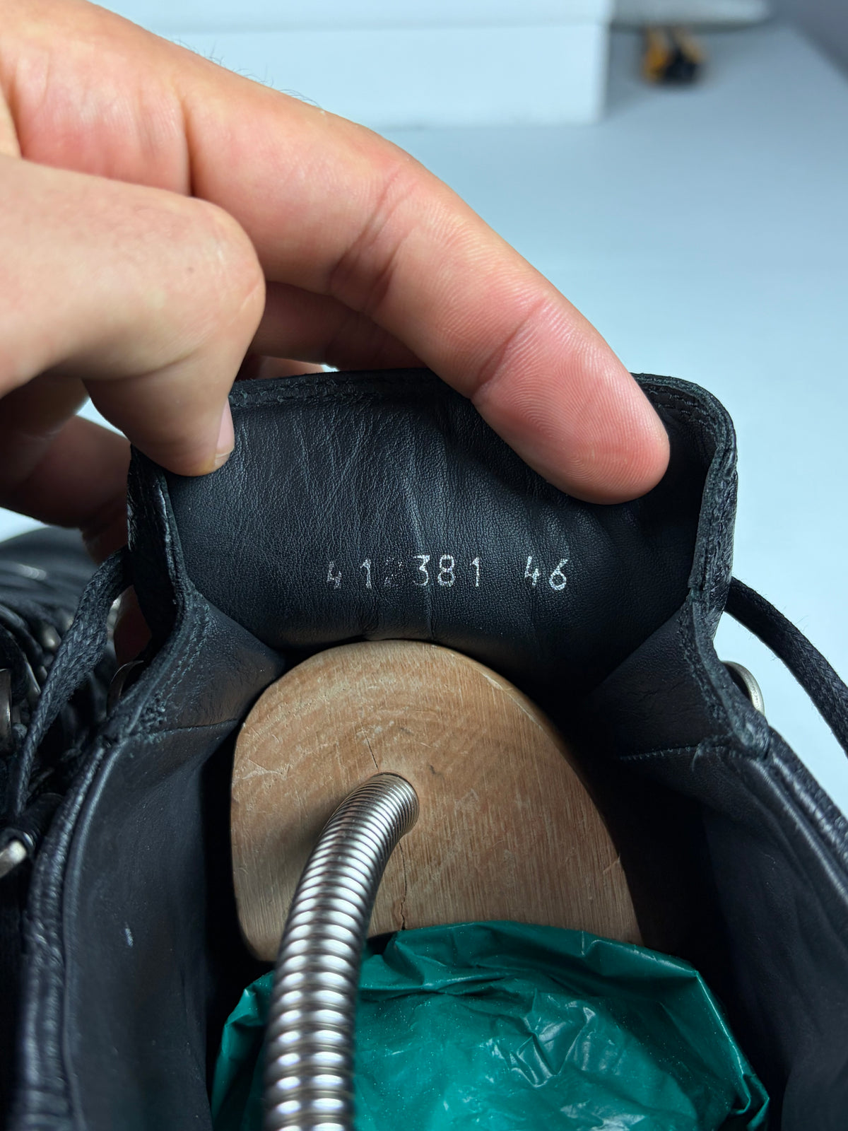 Balenciaga arena high tops - eu 46 / us 13 / uk 12 - black