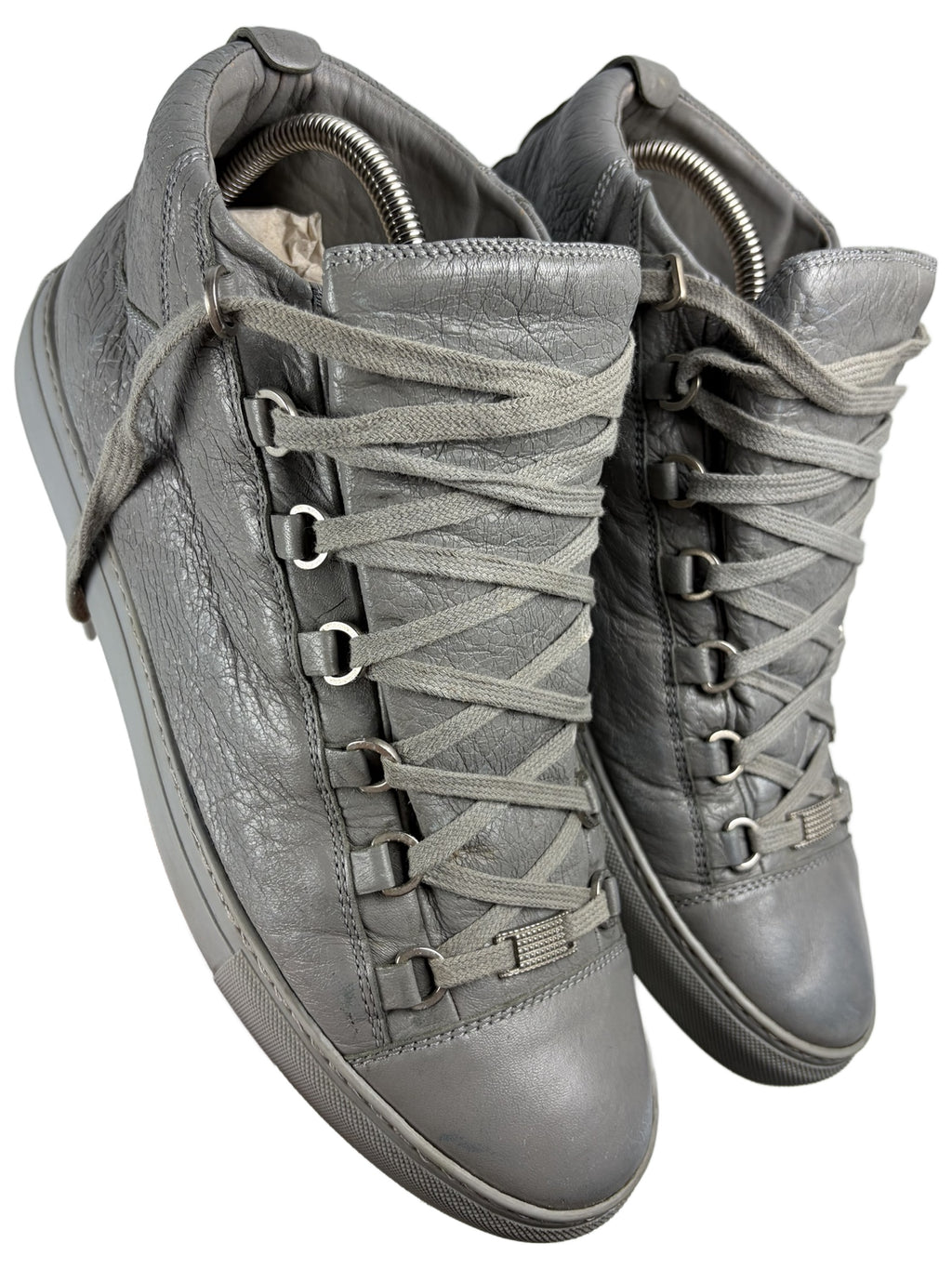 Balenciaga arena high tops - eu 43 / us 10 / uk 9.5 - grey
