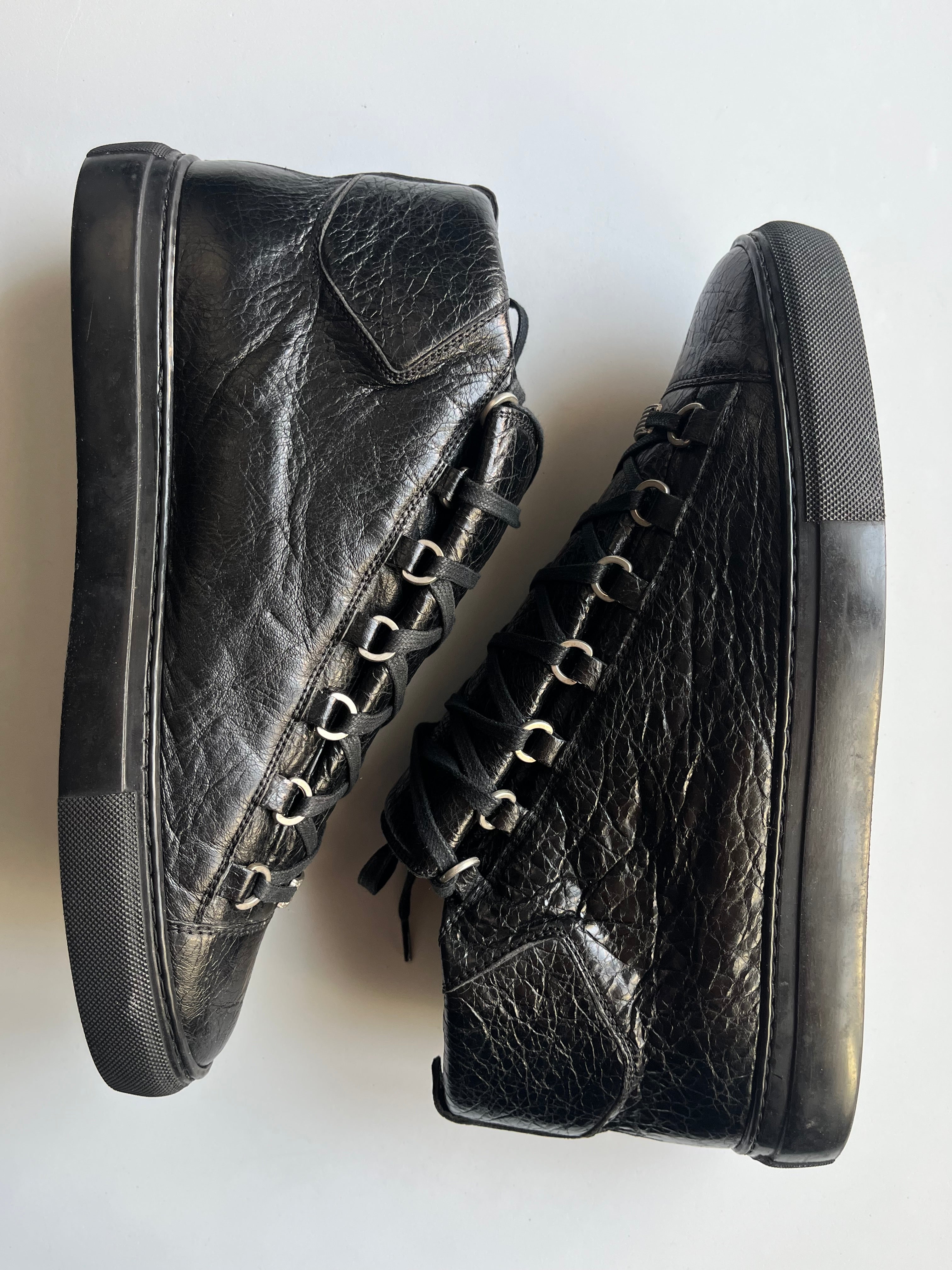 Balenciaga arena high top - eu 44 - black
