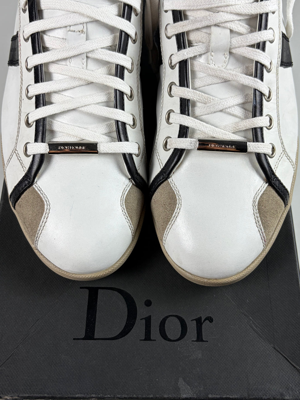 Dior Homme low tops - eu 43 / us 10 - white
