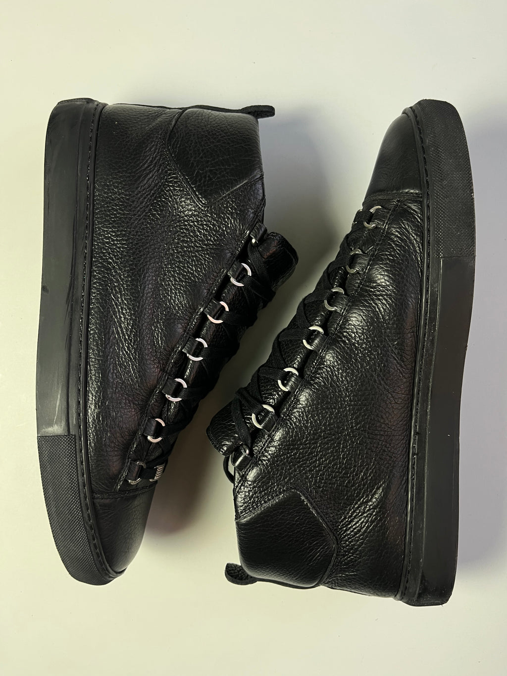 Balenciaga arena high tops - eu 45 - black