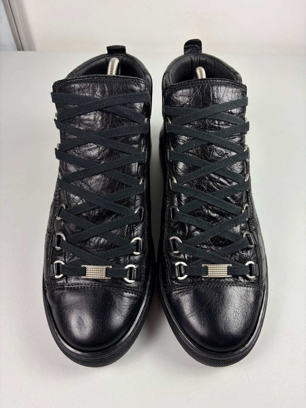 Balenciaga arena high tops - eu 41 / us 8 - black