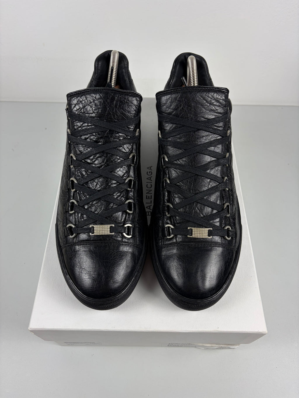 Balenciaga arena low - eu 44 / us 11 - black