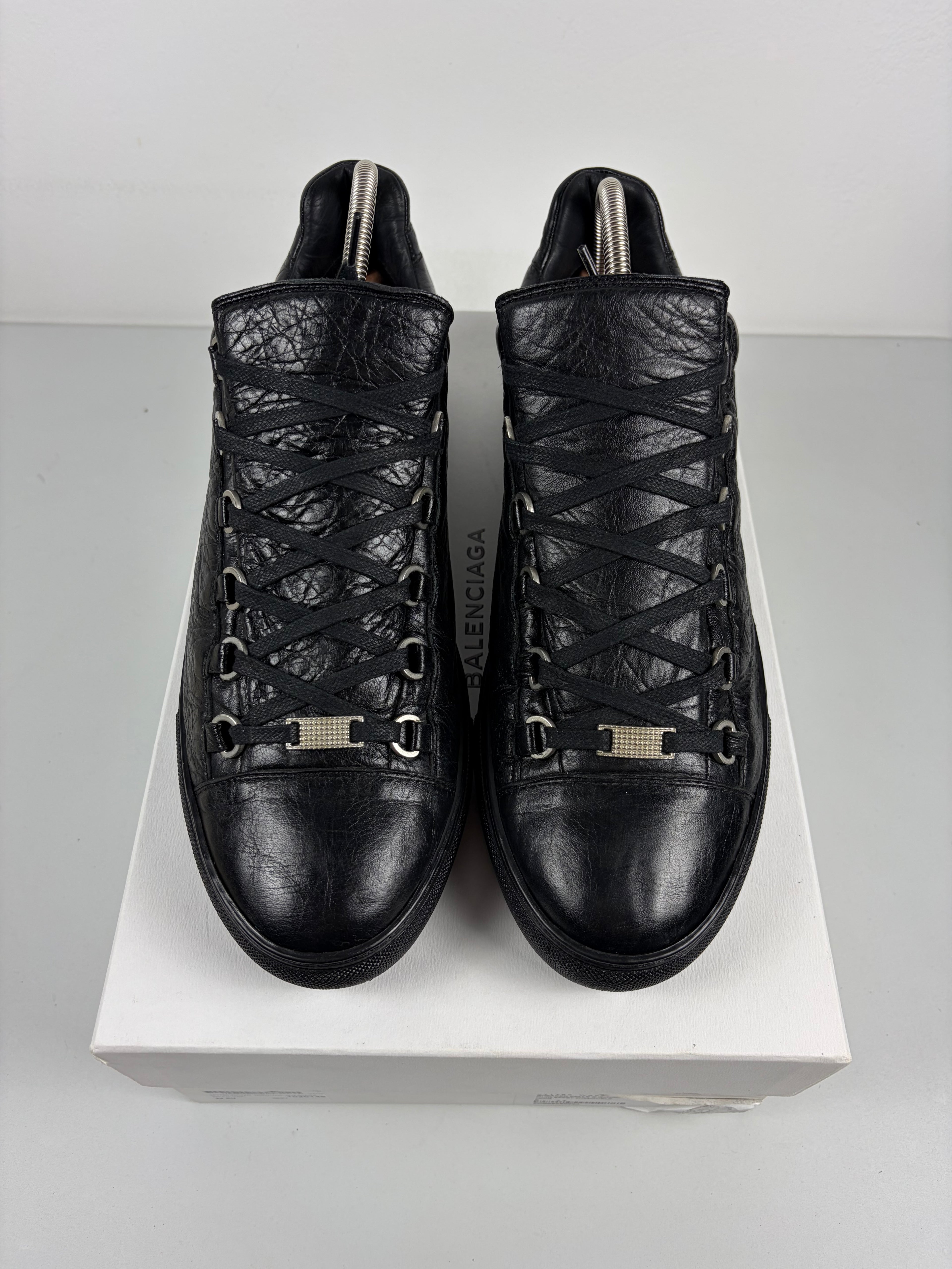Balenciaga arena low - eu 44 / us 11 - black