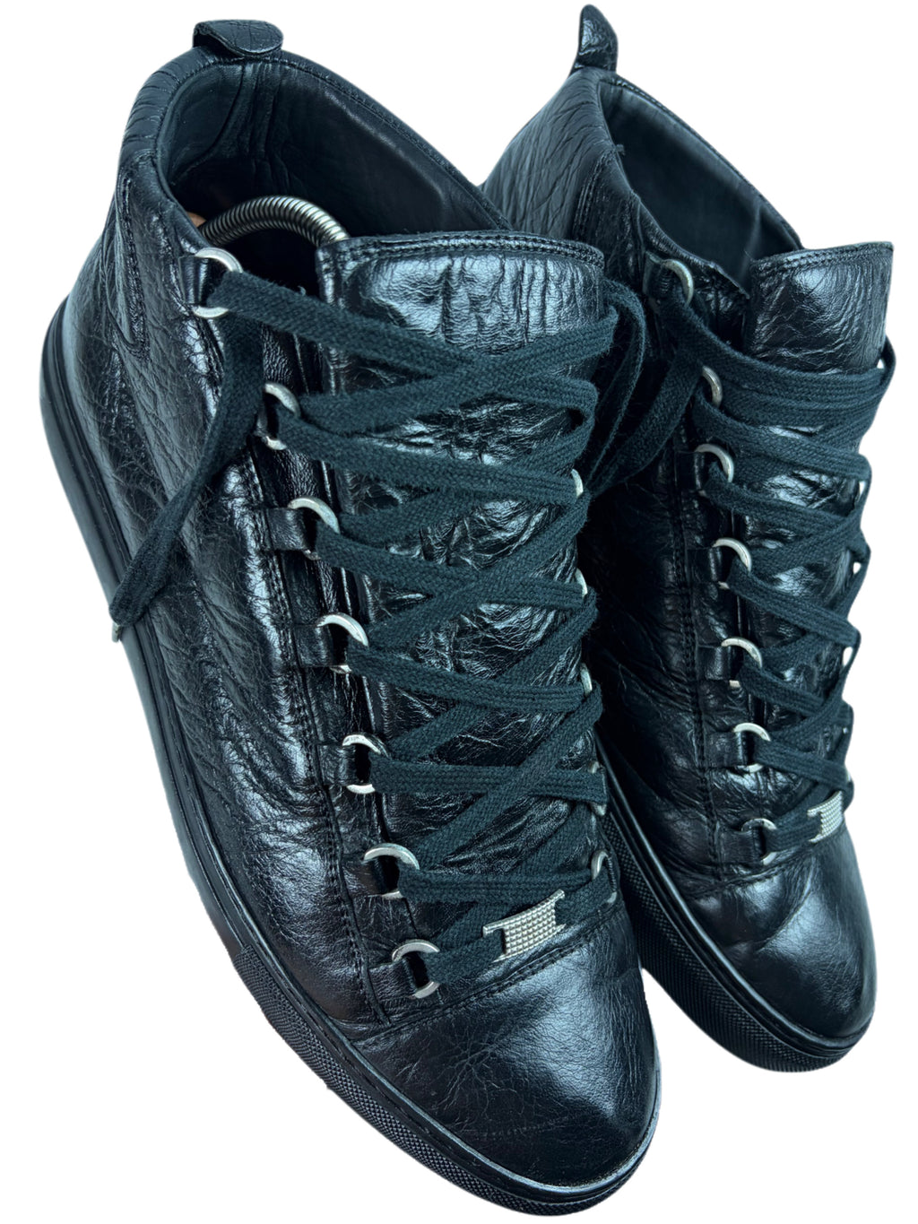 Balenciaga arena high tops - eu 44 / us 11 - black