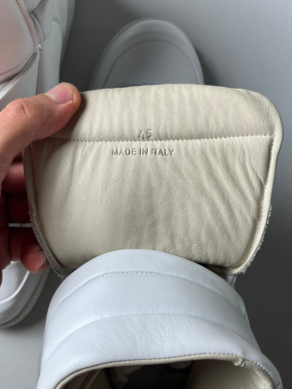 2015 deadstock Maison Margiela Future high top - Eu 45 - white