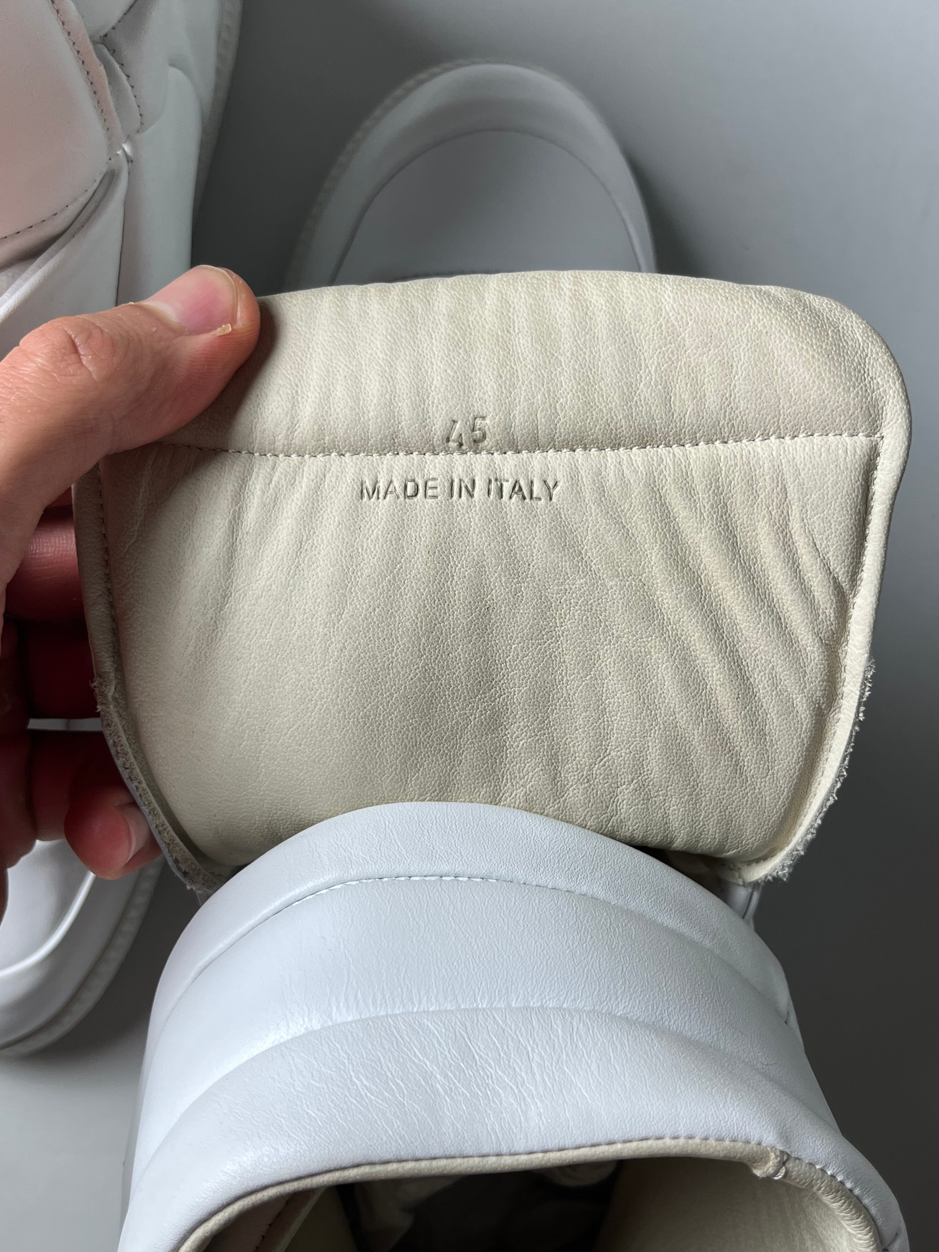 2015 deadstock Maison Margiela Future high top - Eu 45 - white