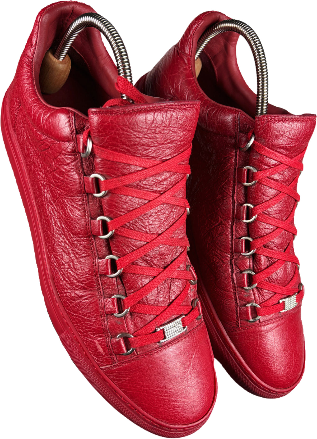 Balenciaga arena low - eu 44 / us 11 / uk 10 - red