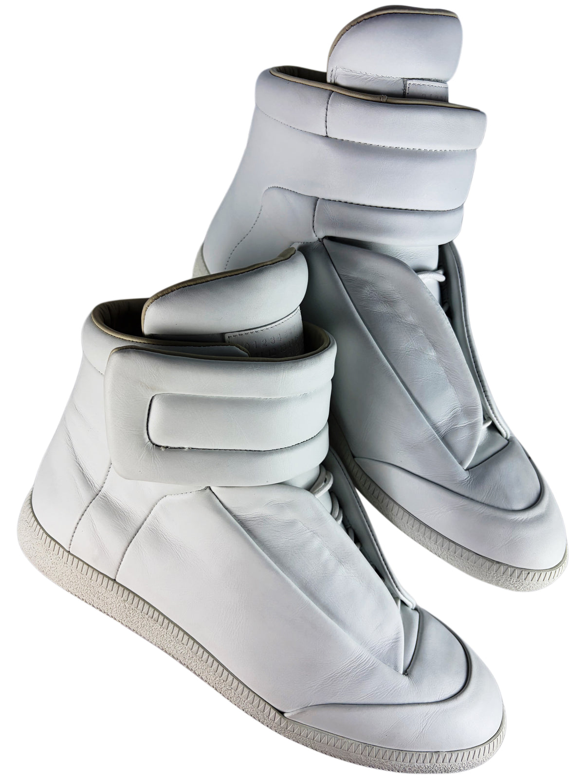 Maison Margiela Future ‘Triple White’ high tops - eu 45 / us 12 - white