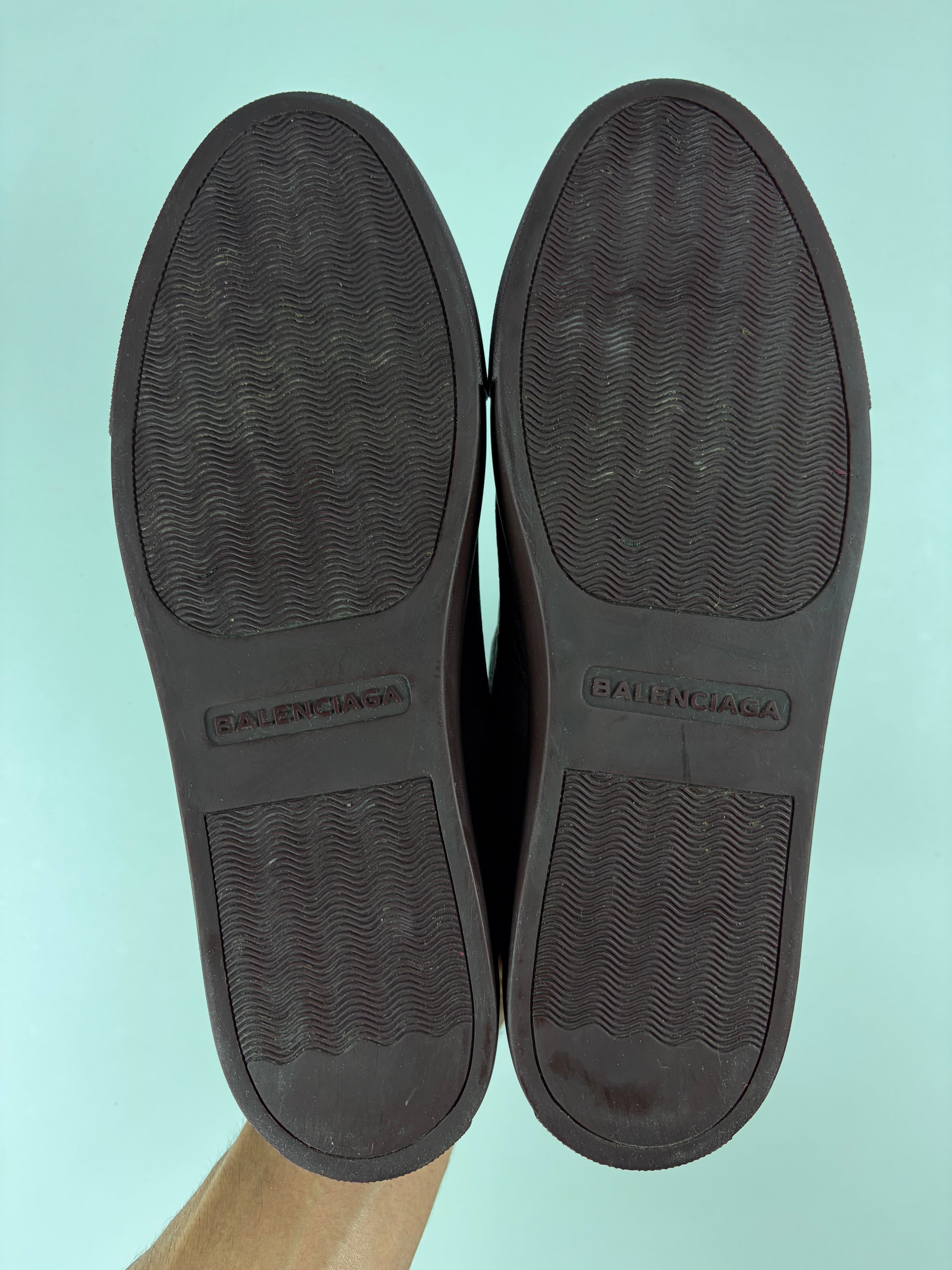 Balenciaga arena low - eu 43 / us 10 - burgundy