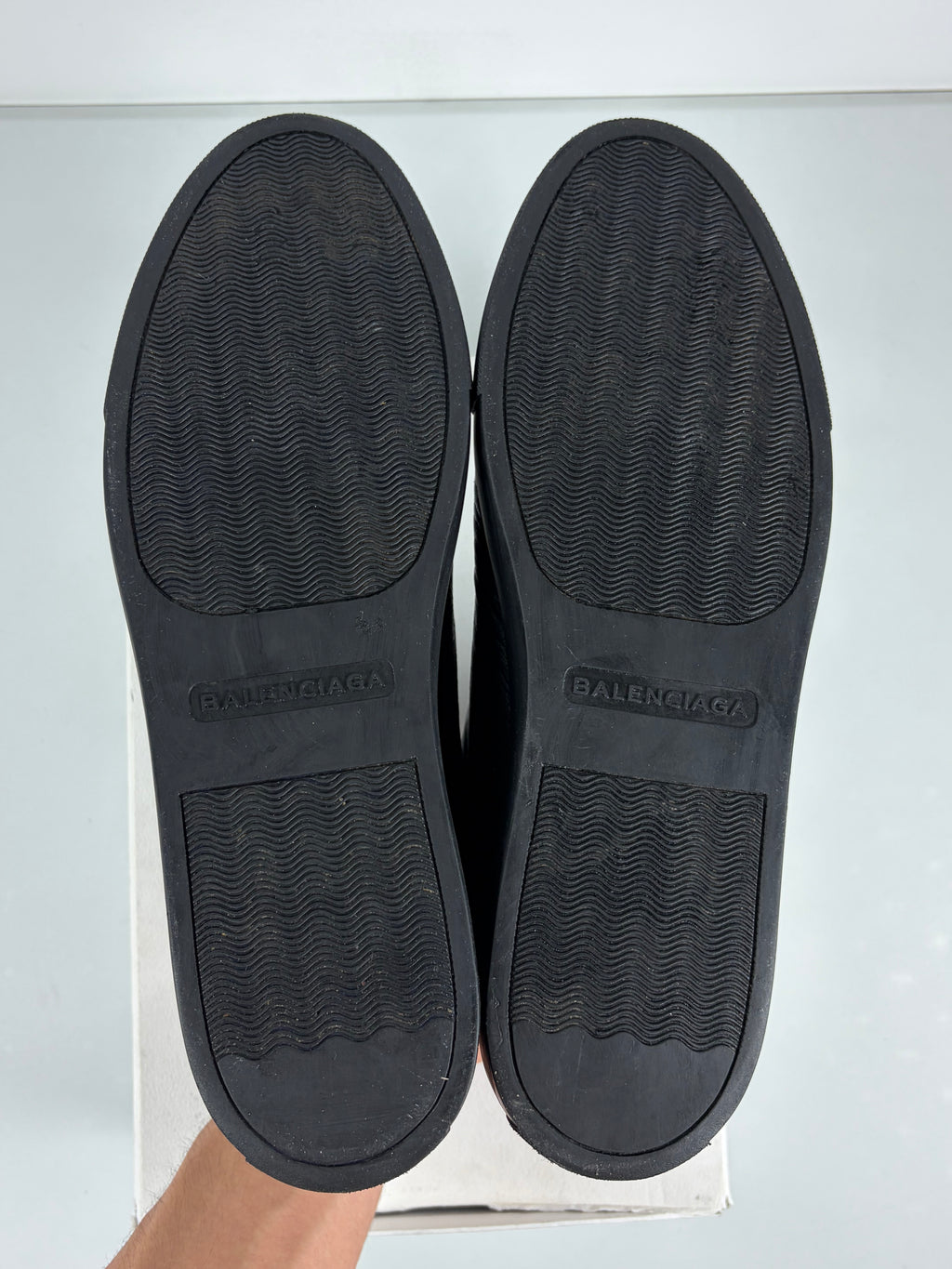 Balenciaga arena high tops - eu 45 / us 12 - black